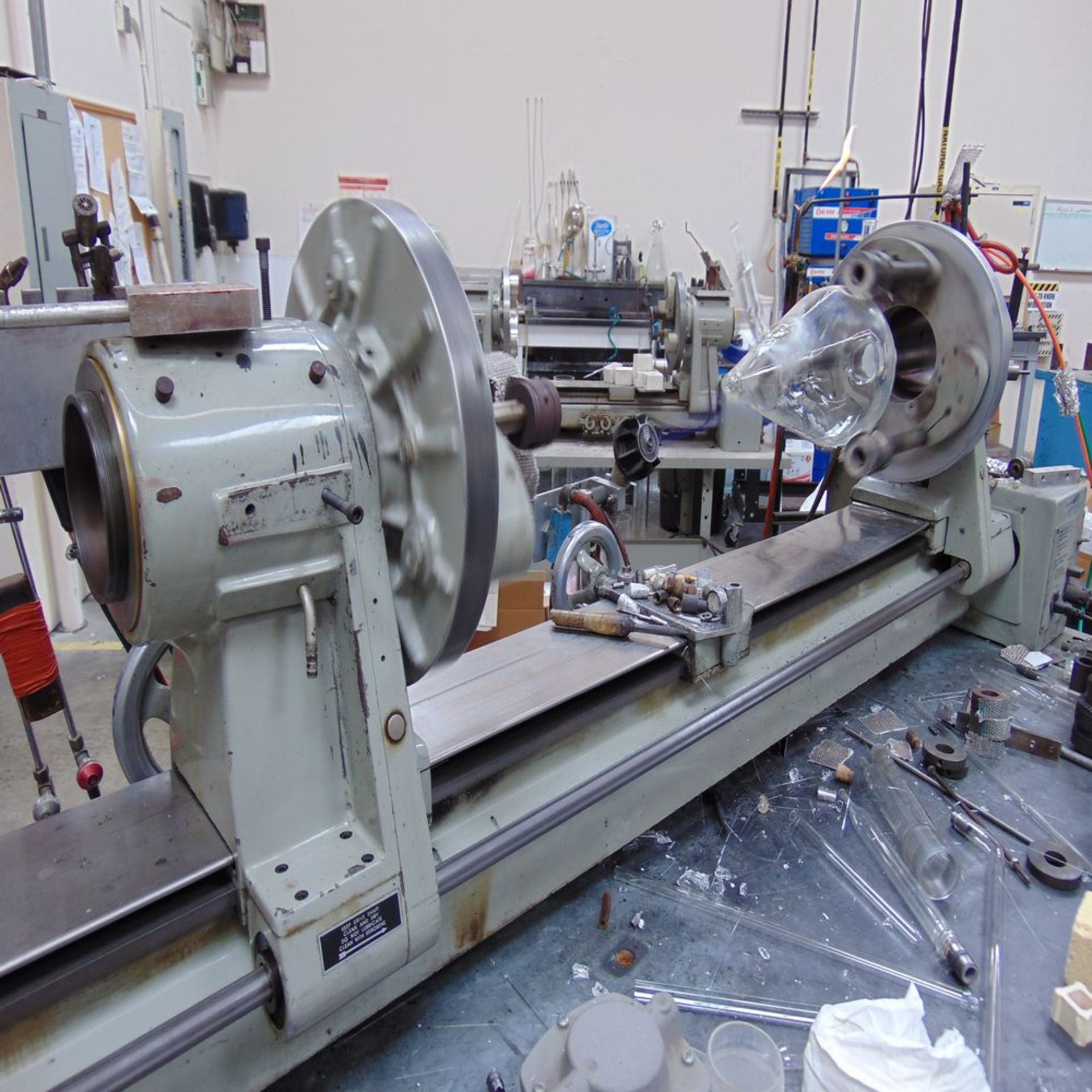 Litton mod. HSJ, 18'' x 48'' Glass Lathe - Image 2 of 2