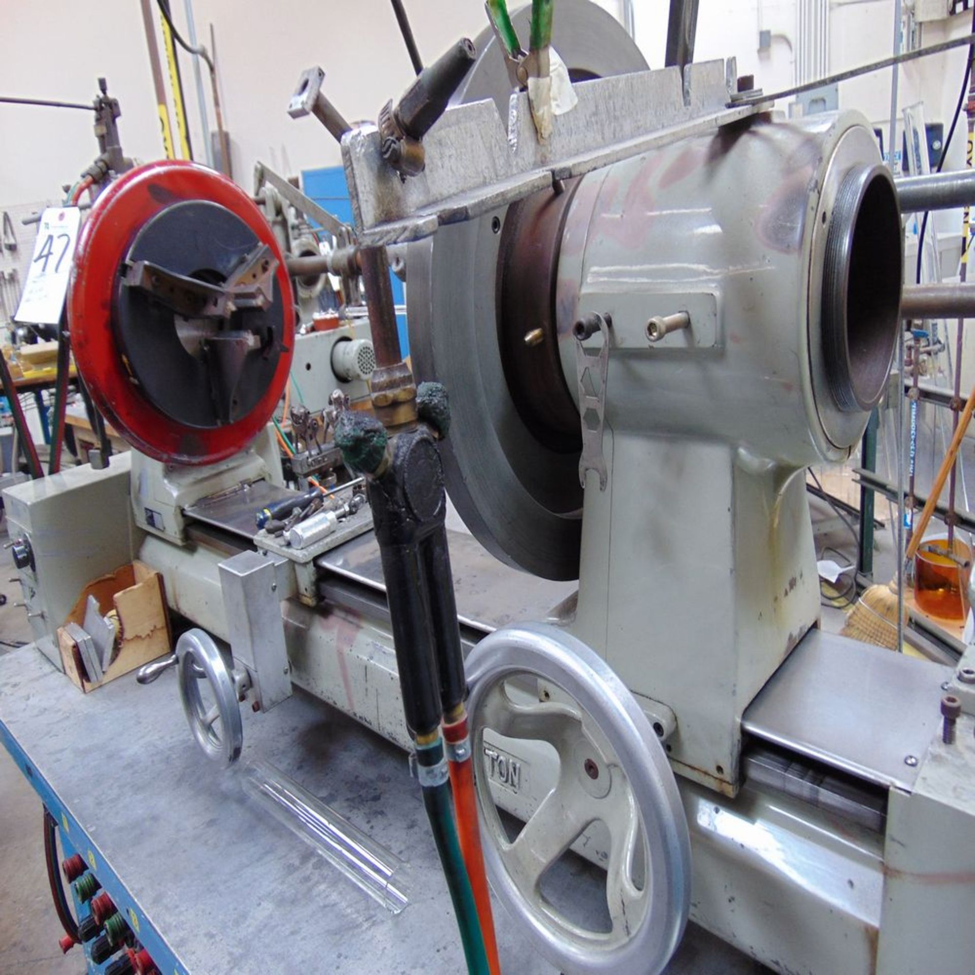 Litton mod. LSJ, 18'' x 36'' Glass Lathe - Image 2 of 3