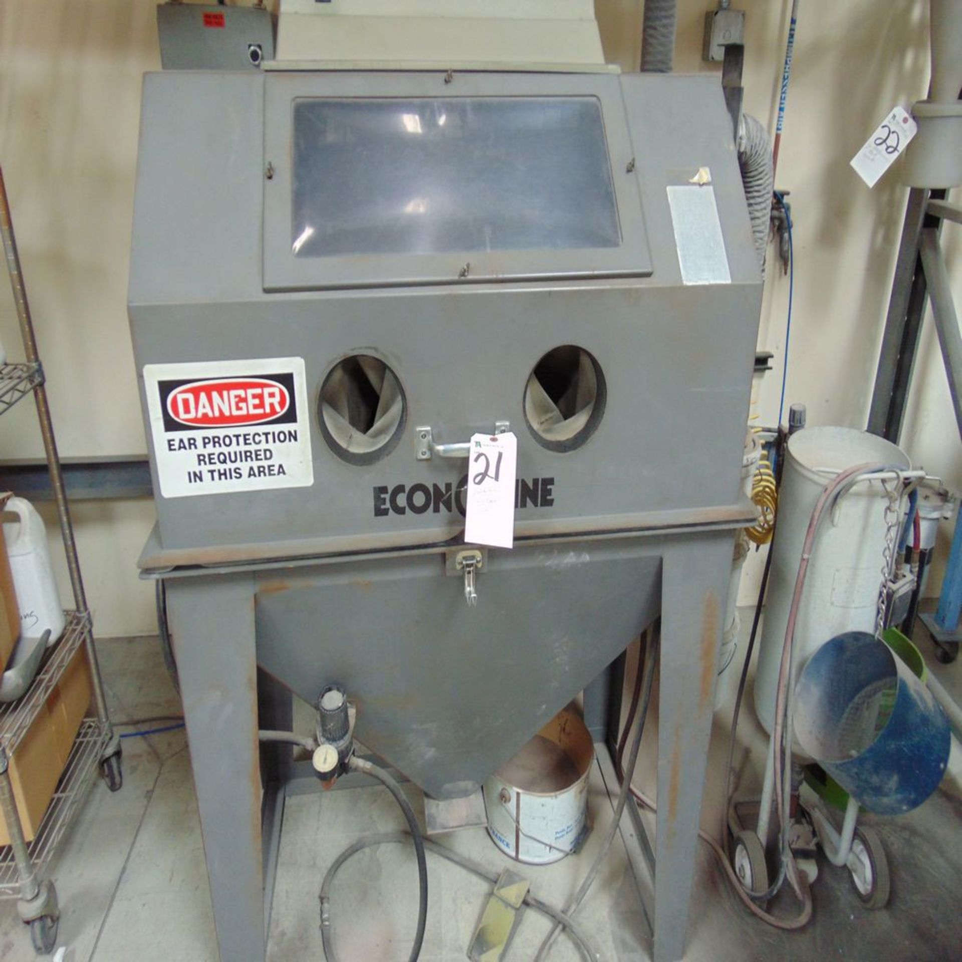 Ecana Line Sand Blast Cabinet (No Dust Collector)