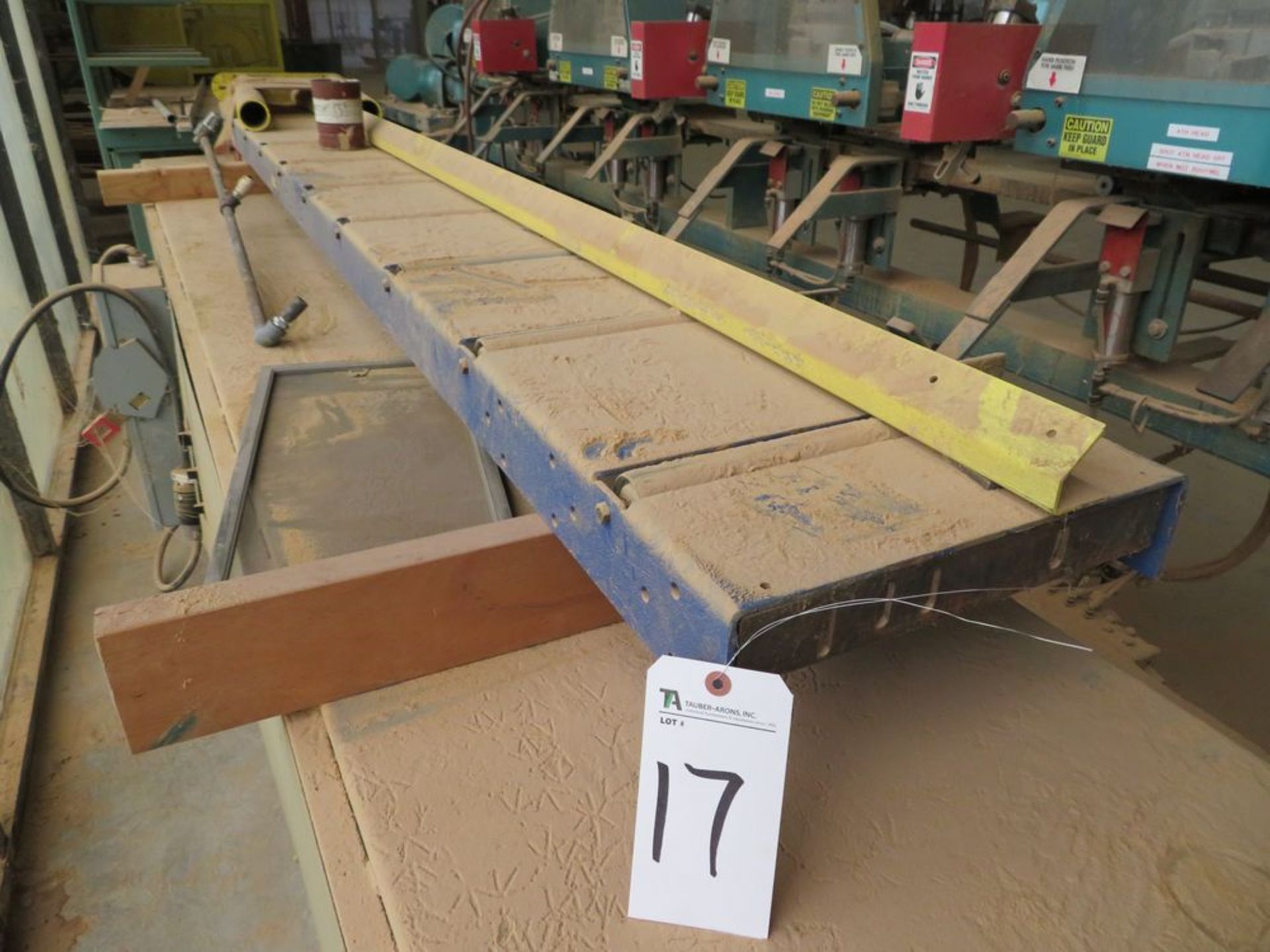 (Lot) 10'' L x 8'' Roller Conveyor