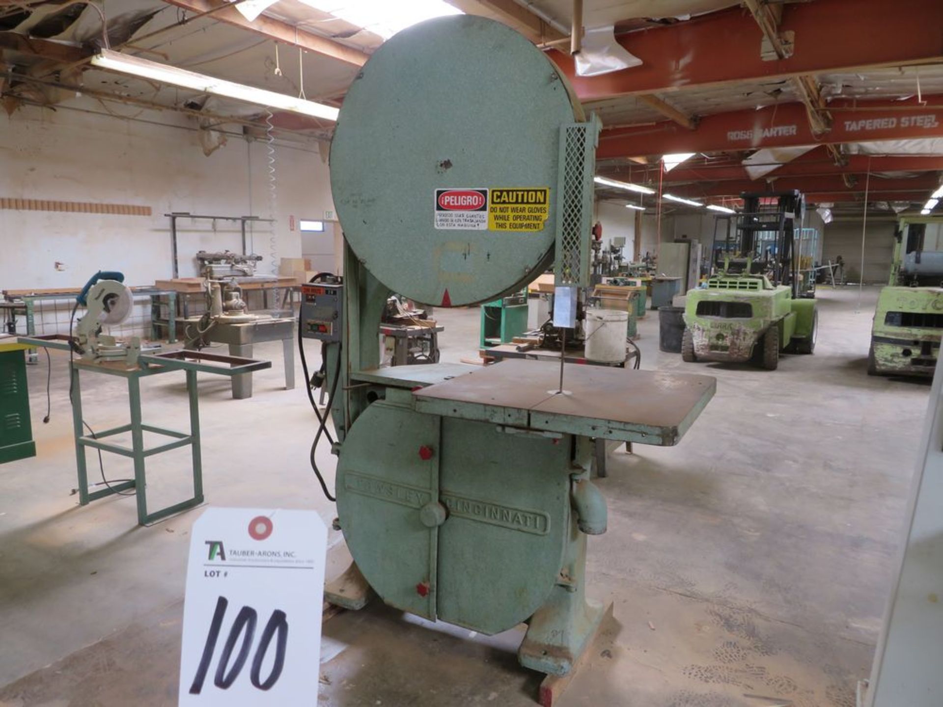 Towsley Cincinnati 36'' Vertical Band Saw