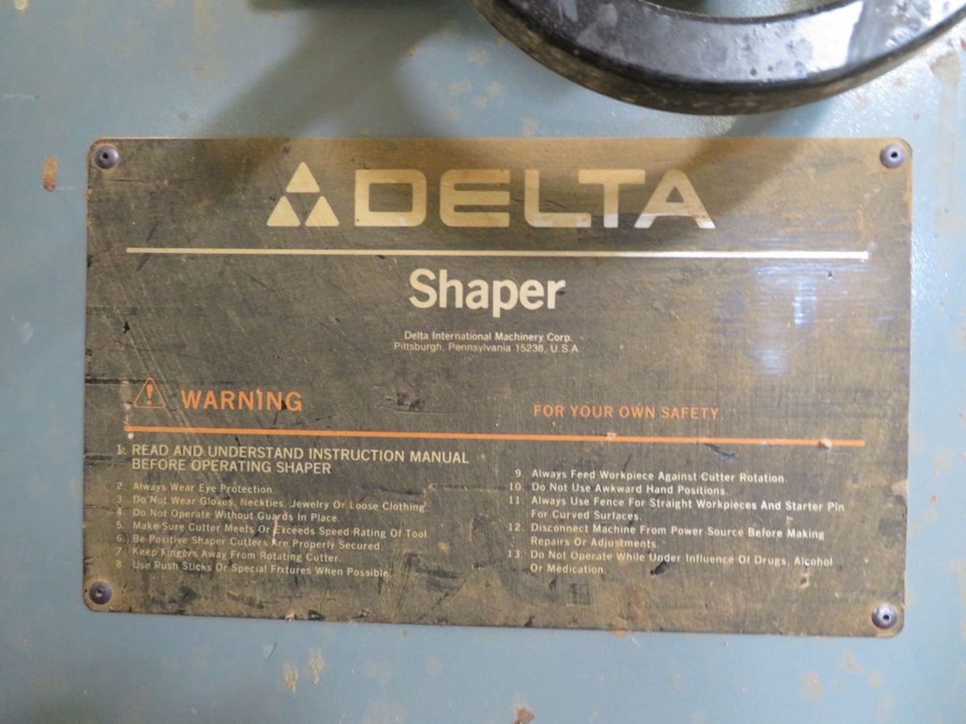 Delta Spindle Spindle Shaper - Image 2 of 2