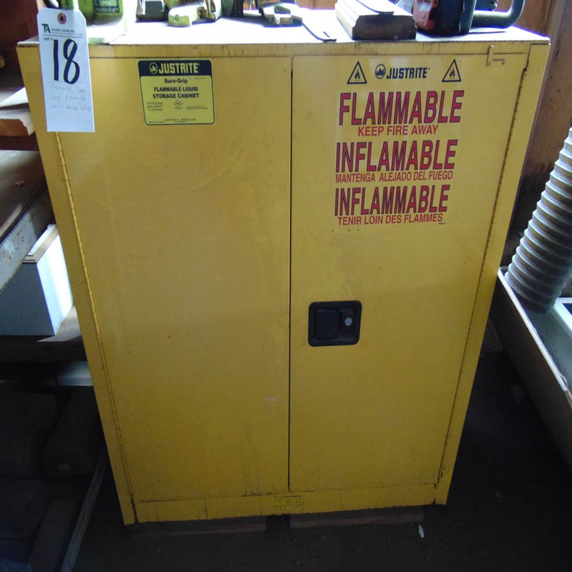 Just Rite Sure-Grip Flammable Liquid Storage Cabinet