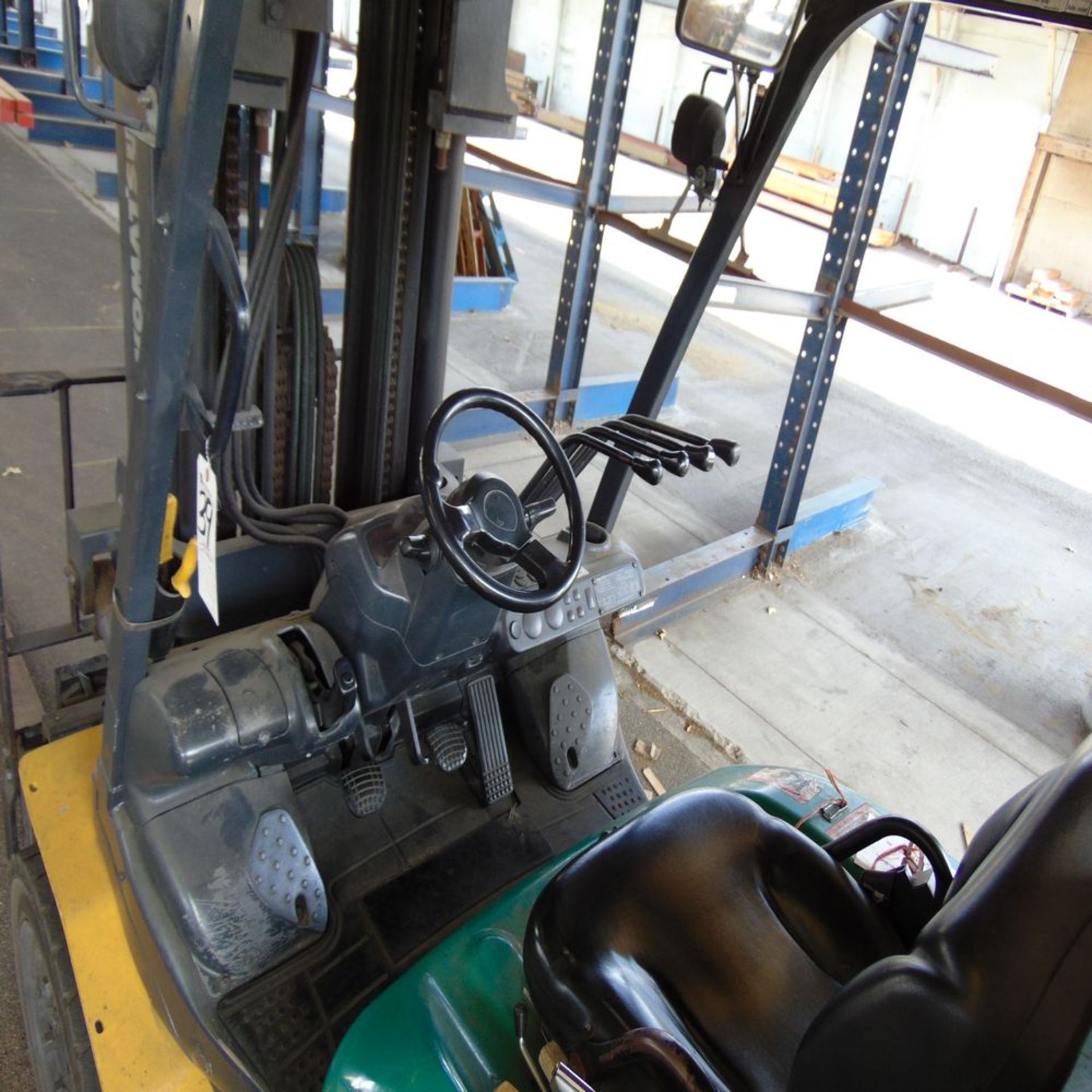 (2012) Komatsu mod. FG402TU-10, 2TO-10-Type LP, 6,000lb, LPG Forklift, 3-Stage Mast, Hard Tires, - Image 3 of 5