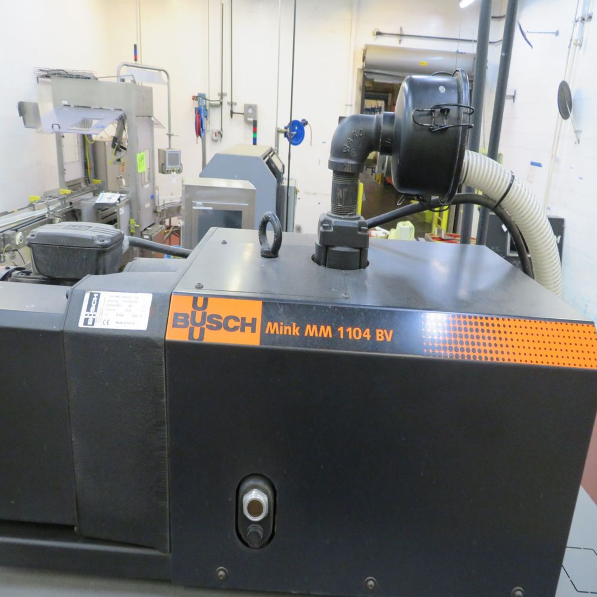 (Lot) Pearson Case Erector w/ Nordson Glue Applicator & Bosch Mink 1104 Vacuum & Allen Bradley Panel - Image 2 of 7
