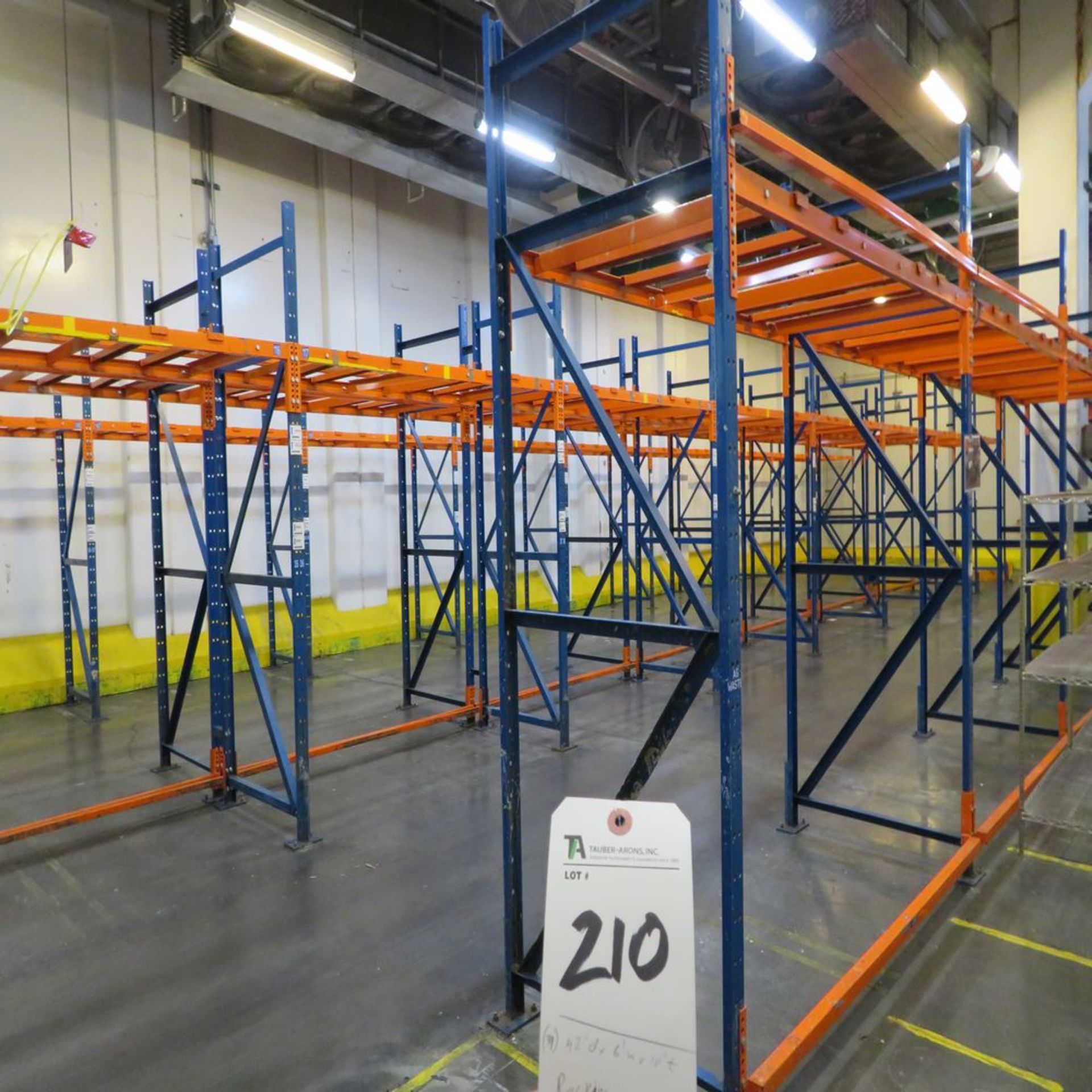 (Lot) (39) Sections 58''L x 8'W x 10'T Racking