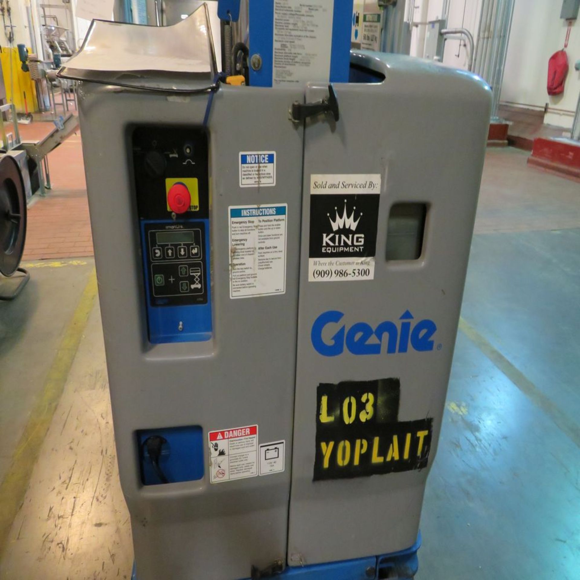 (2012) Genie mod. QS-15W Electrical Aerial Lift, 500lb. Max Cap.; S/N QS12-1041 - Image 2 of 4