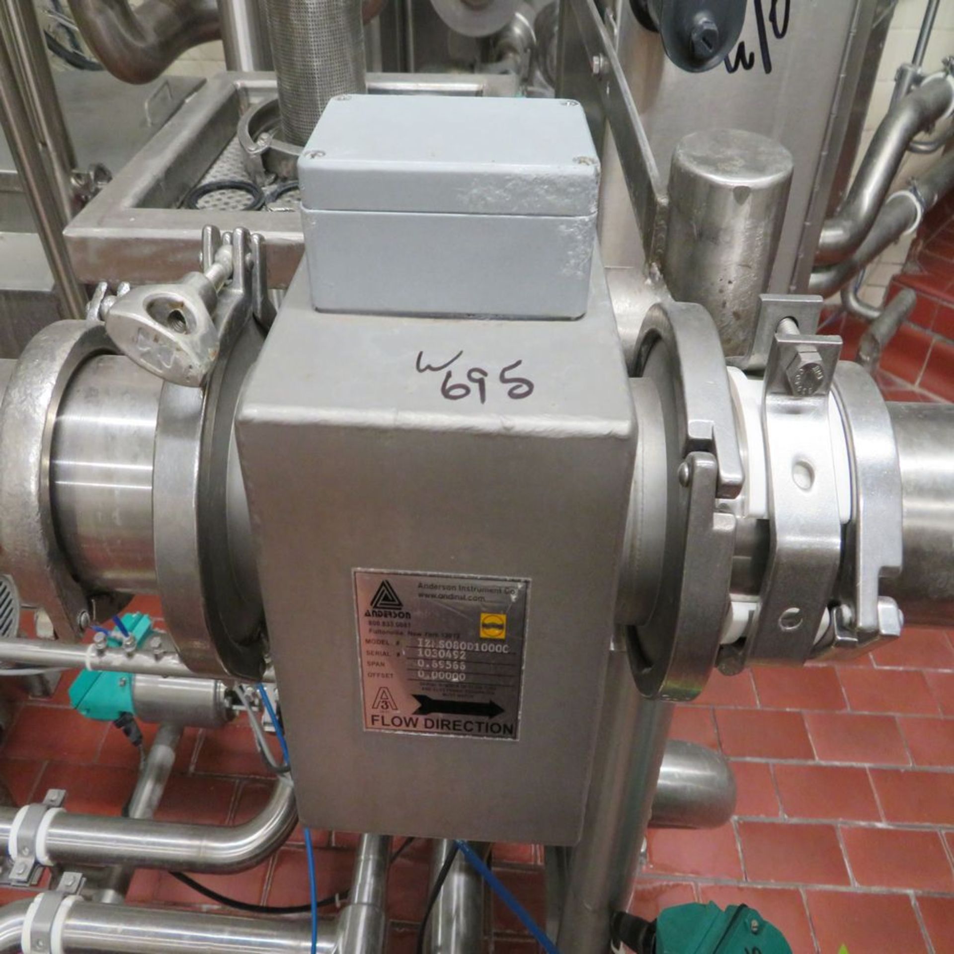 (Lot) HACCP Screen w/ Anderson Flow Meter - Image 2 of 2