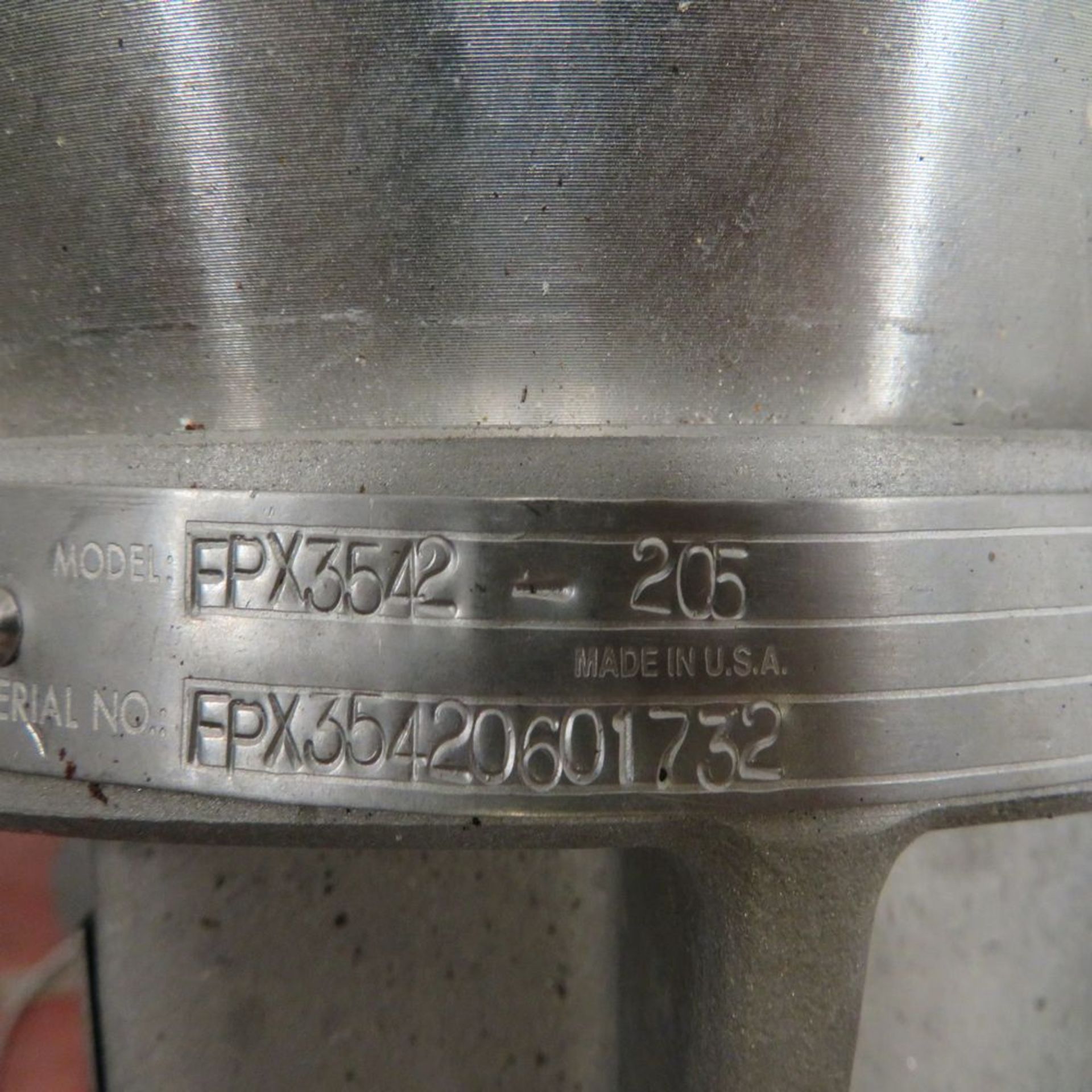 Fristam mod. FPX-35420601752, 30hp, S.S. Centrifugal Pump, 3.5'' In & Out - Image 2 of 2