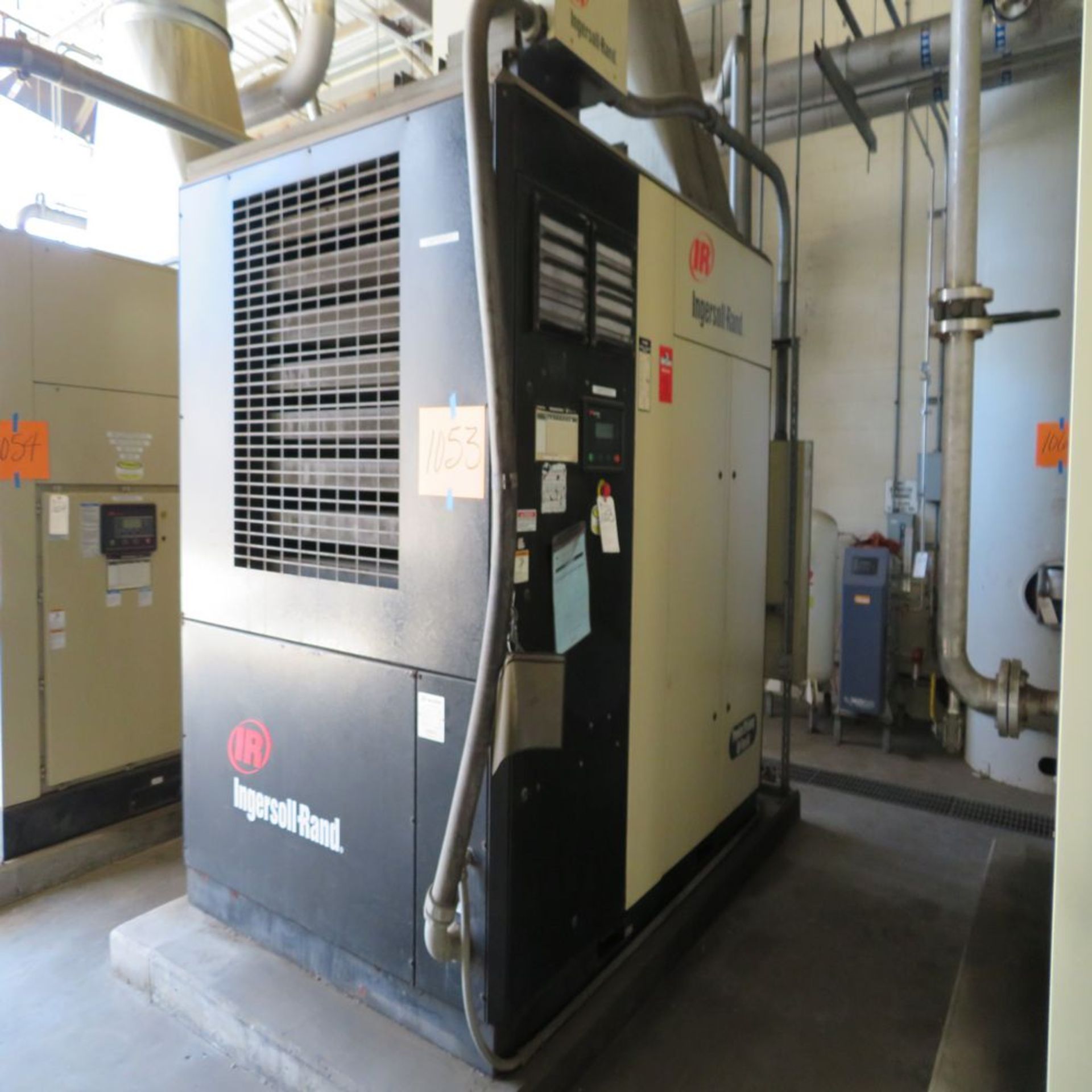 Ingersoll-Rand mod. IRN150H-OF, 150hp Rotary Screw Air Compressor; S/N TN0179UO5038 (No Pipe/Wire)