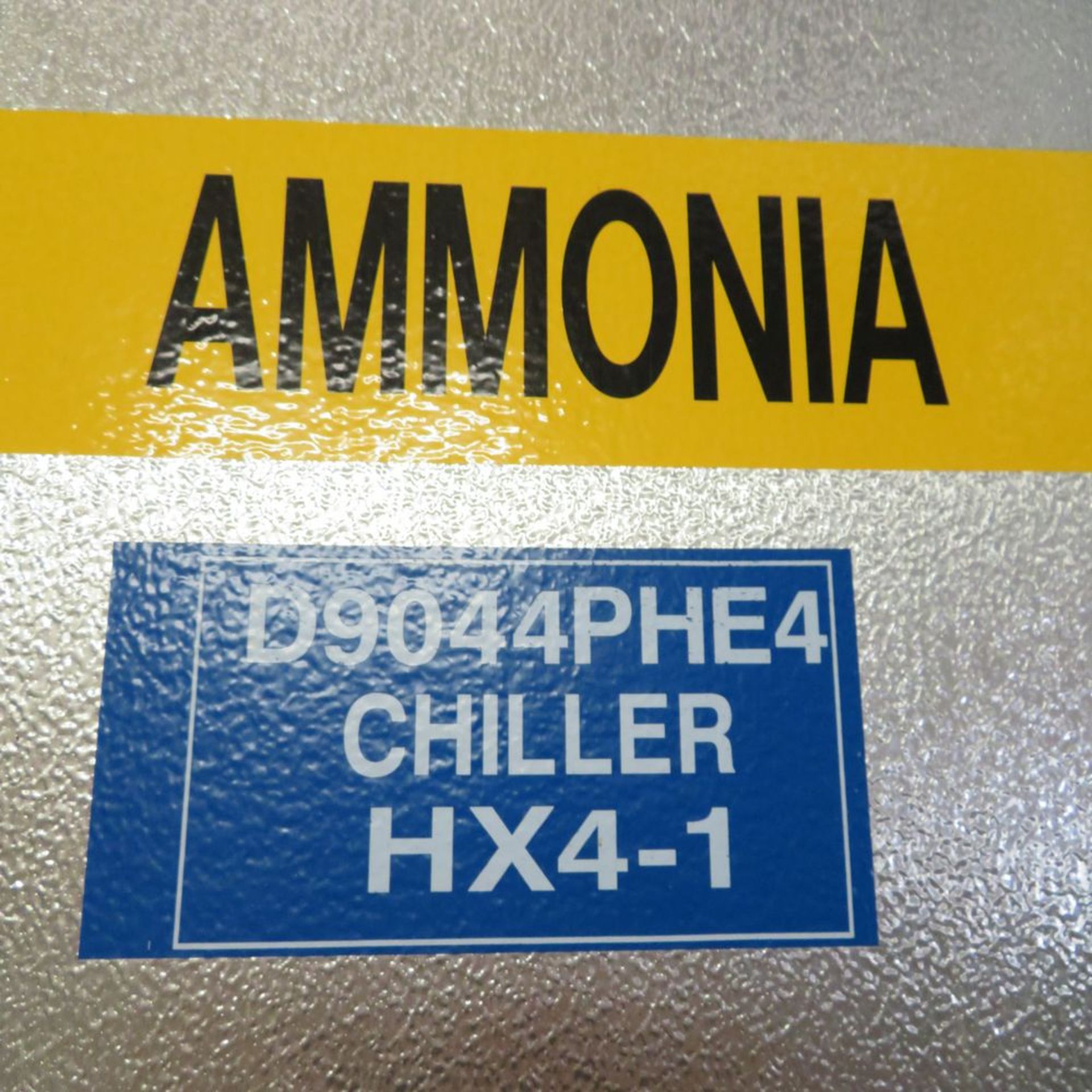 (2011) RVS Ammonia Surge Drum, SD 4-1 w/ Ammonia Chiller HX, D9044PHE4 (No Wire/Pipe) - Image 4 of 5