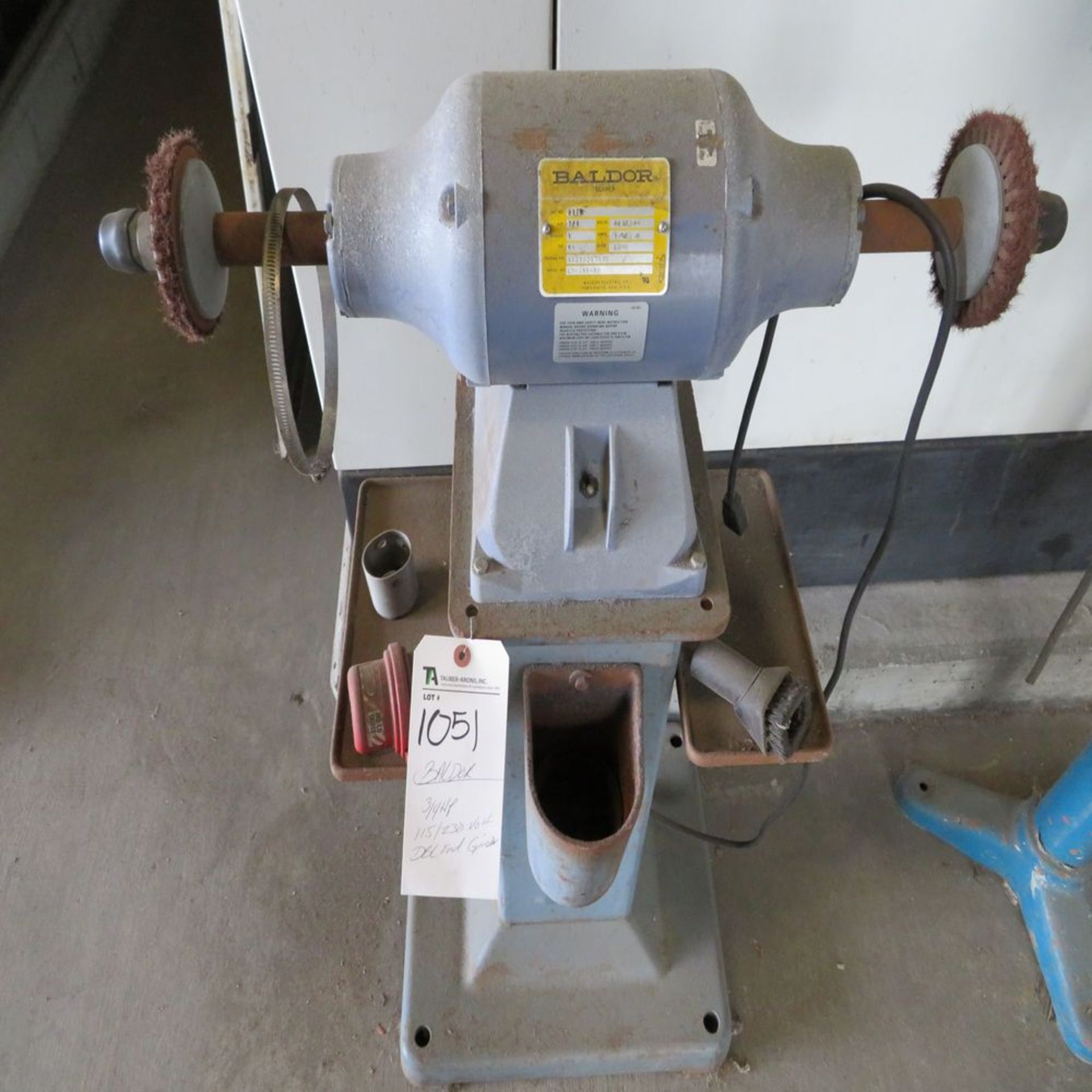 Baldor 3/4hp 115/230 Volt Dbl. End Grinder