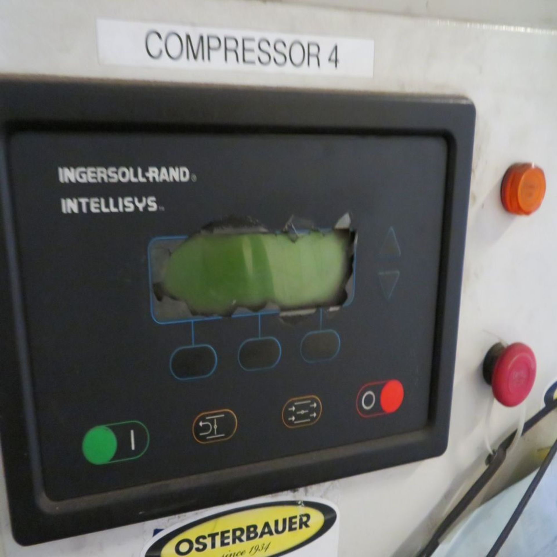 Ingersoll-Rand mod. SSR-EPE 100-2S, 100hp Rotary Screw Air Compressor; S/N FF2186V01136 (No Pipe/ - Image 2 of 3