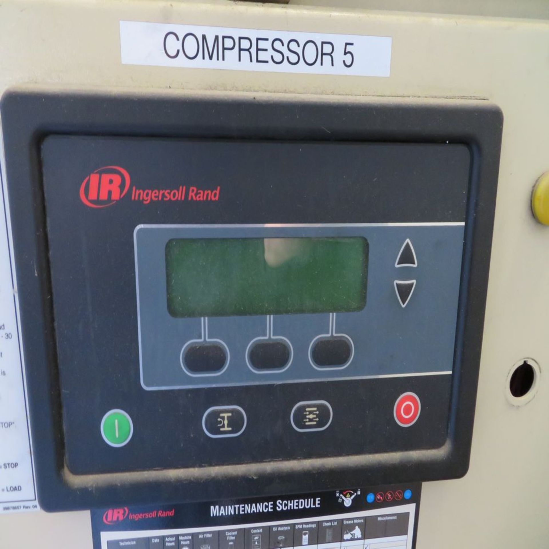 Ingersoll-Rand mod. Sierra-H200A, 200hp Rotary Screw Air Compressor; S/N TS4491U12080 (No Pipe/Wire) - Image 2 of 4