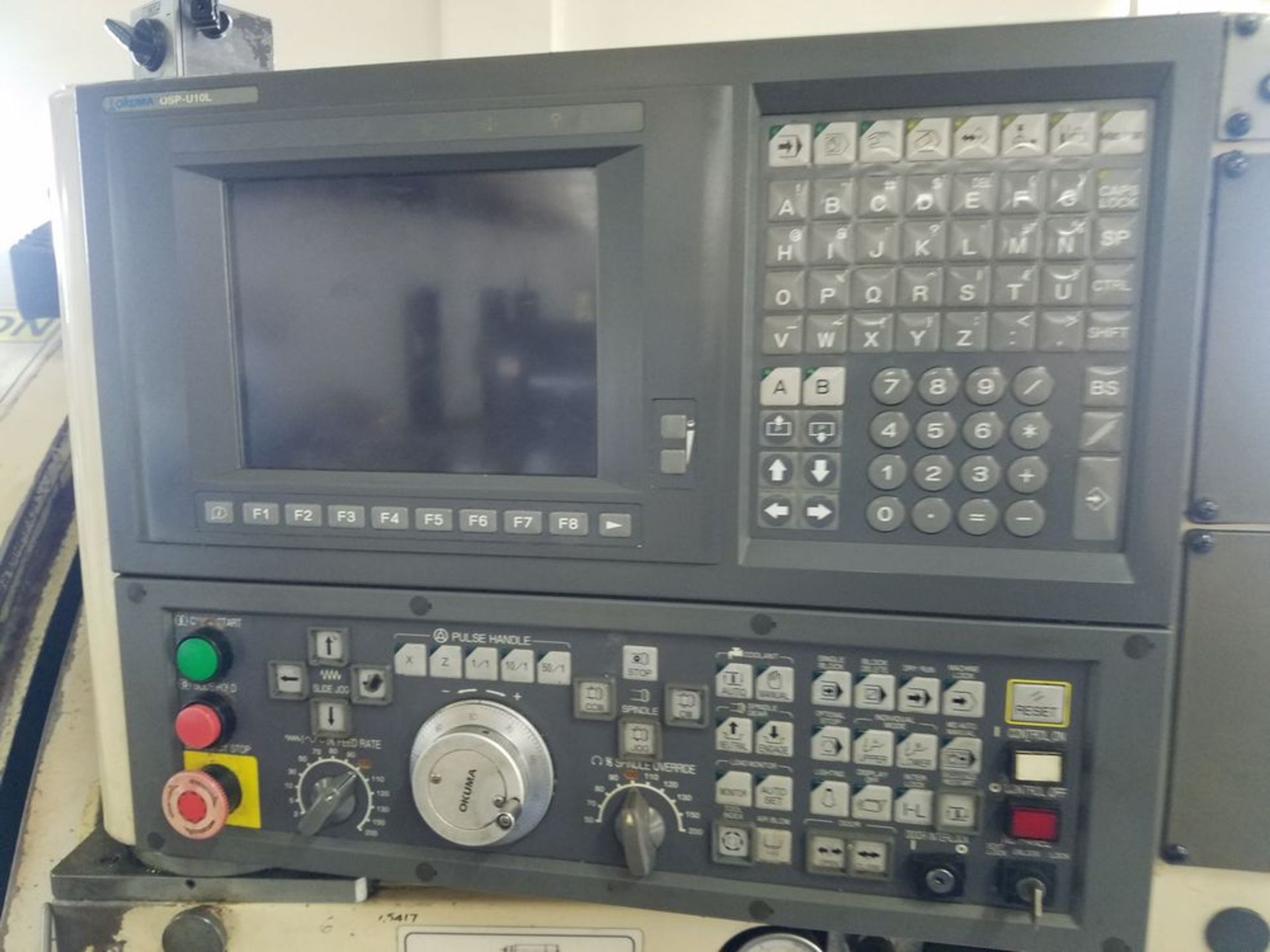 (2000) Okuma Crown L1060 CNC Turning Center w/ Okuma OSP-U10L CNC Controls, 12-Position Turret, - Image 2 of 5