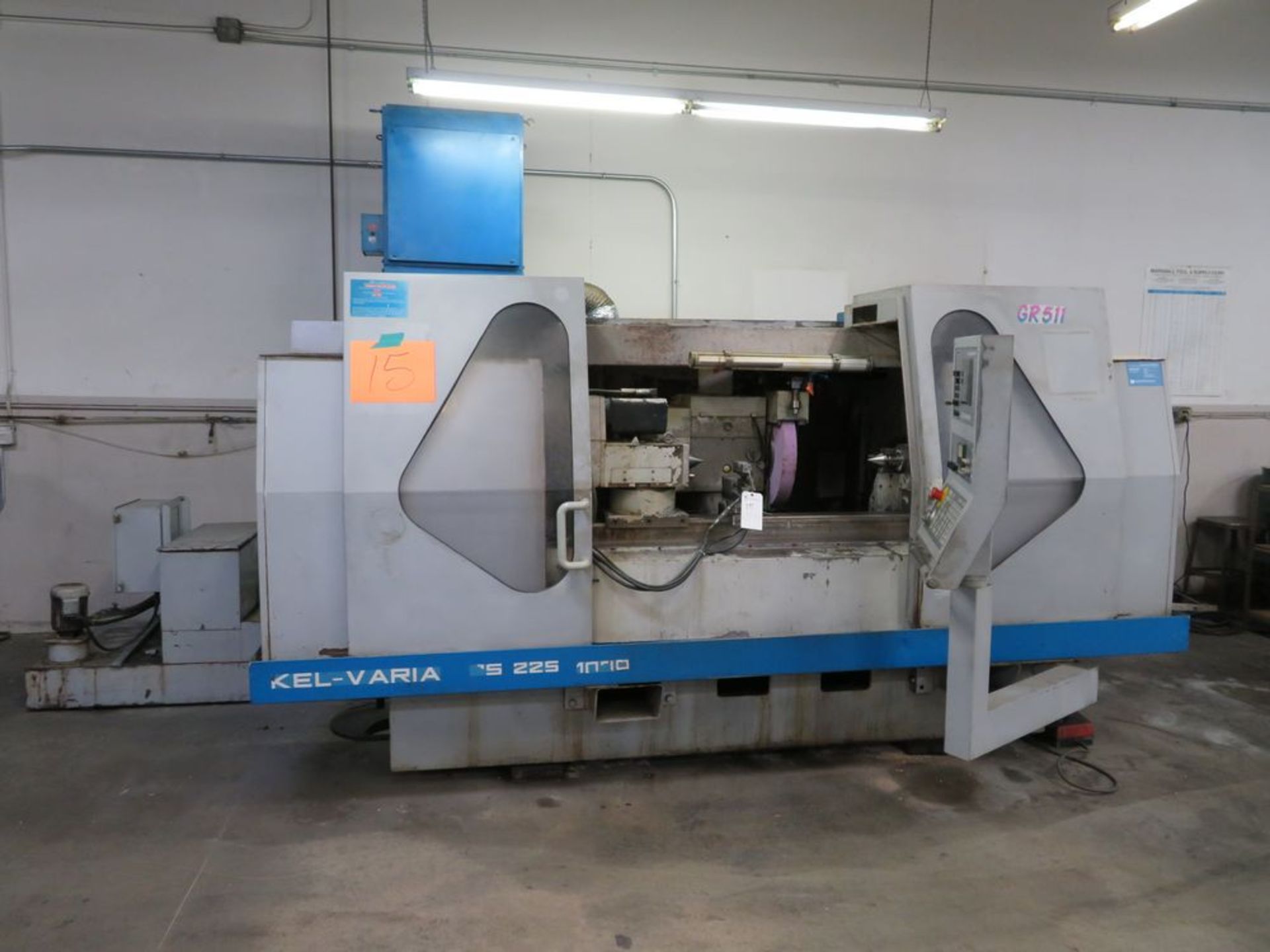 Kellenberger Kel-Varia. 25-225, CNC OD/ID Grinder w/ Kelco 90 CNC Controls, Aerology Dust