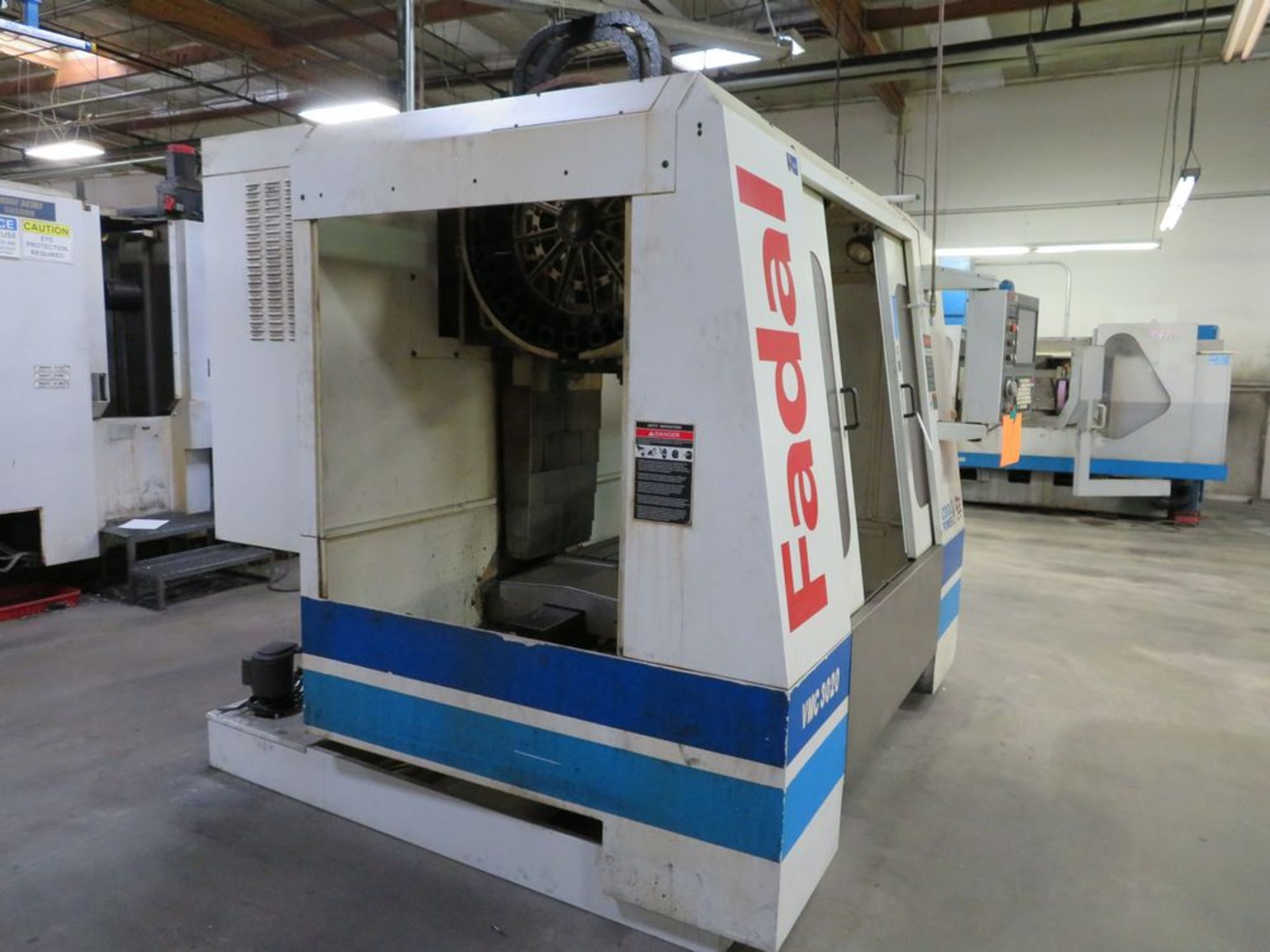 (2005) Fadal VMC 3020-HT, 24-Position ATC w/ Fadal Multi Processor CNC Controls, 10,000 RPM; S/N - Image 3 of 6