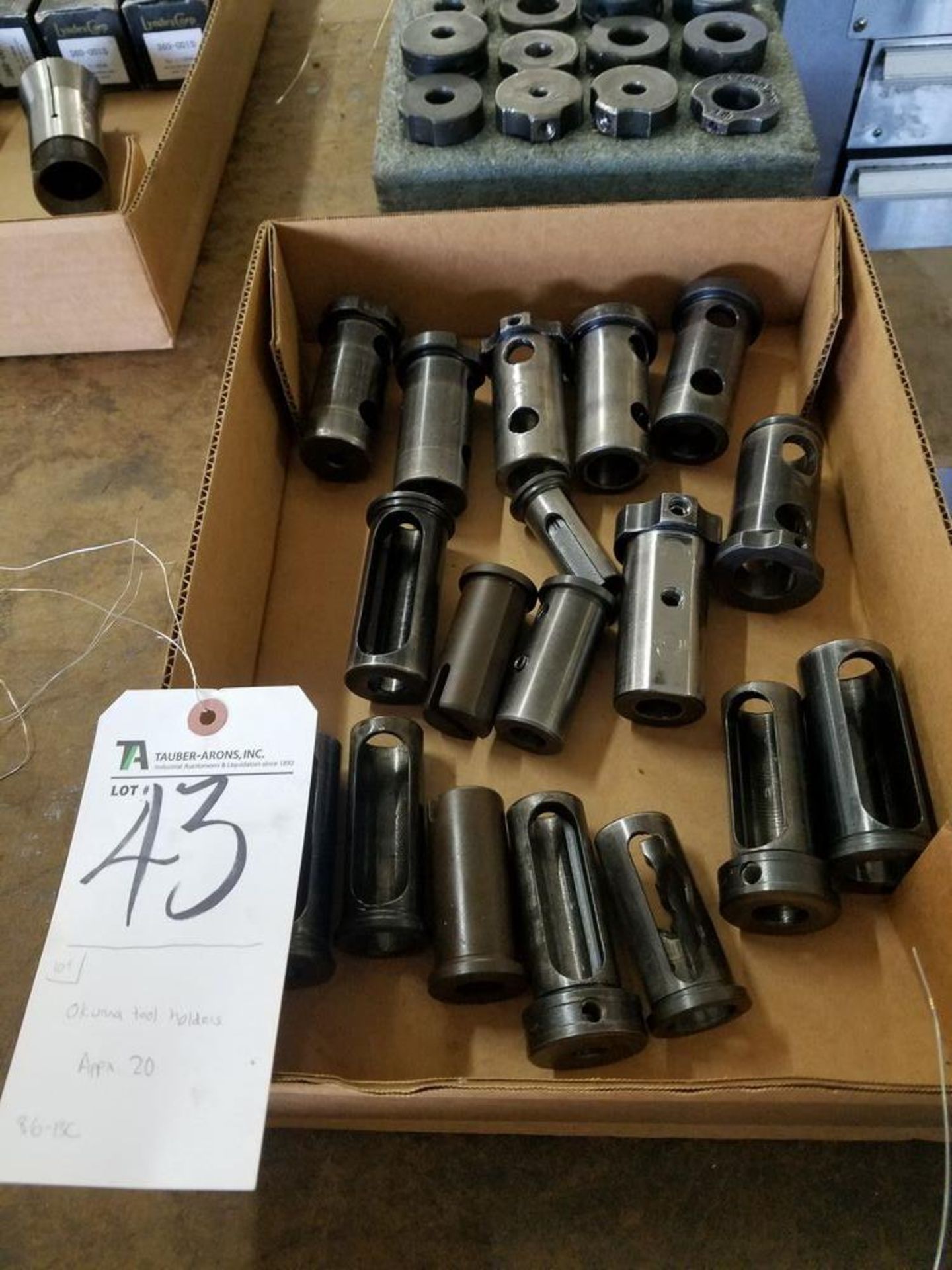 (Lot) Approx. (20) Okuma Tool Holders, 86-13C