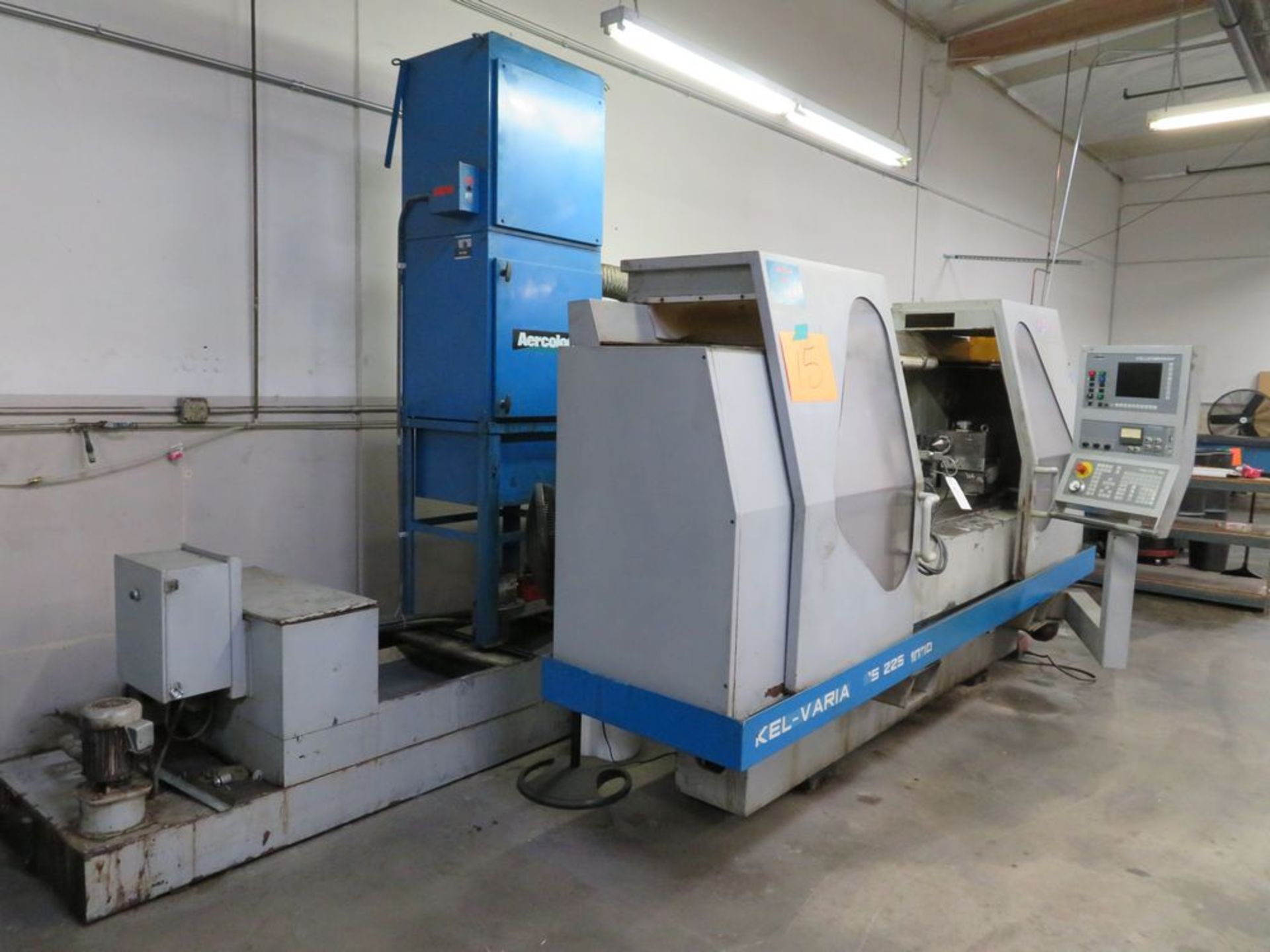 Kellenberger Kel-Varia. 25-225, CNC OD/ID Grinder w/ Kelco 90 CNC Controls, Aerology Dust - Image 2 of 8