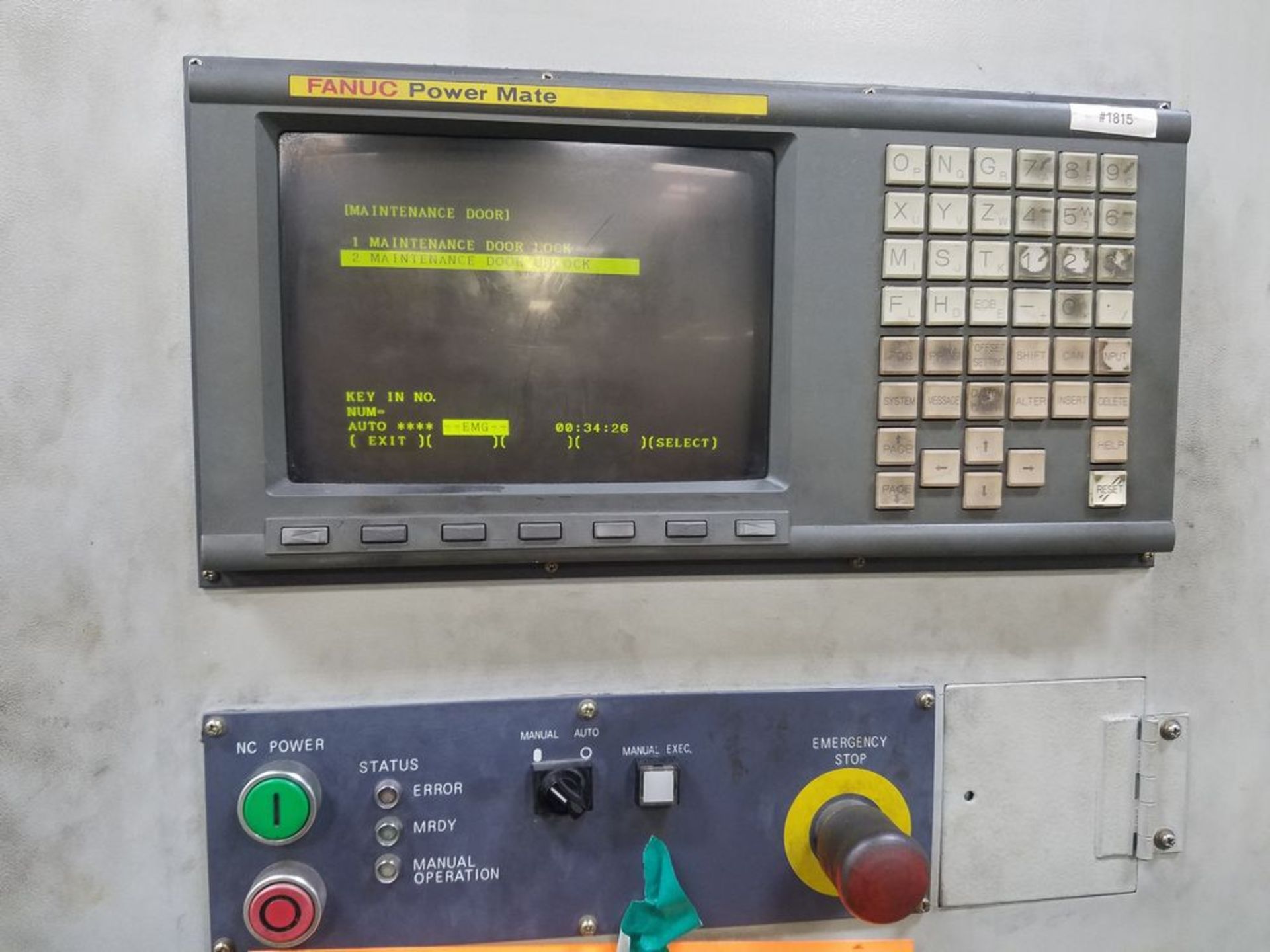 Mori Seiki 24 Pallet, (2) Holding Stations w/ Fanuc Power Mate - Image 2 of 8