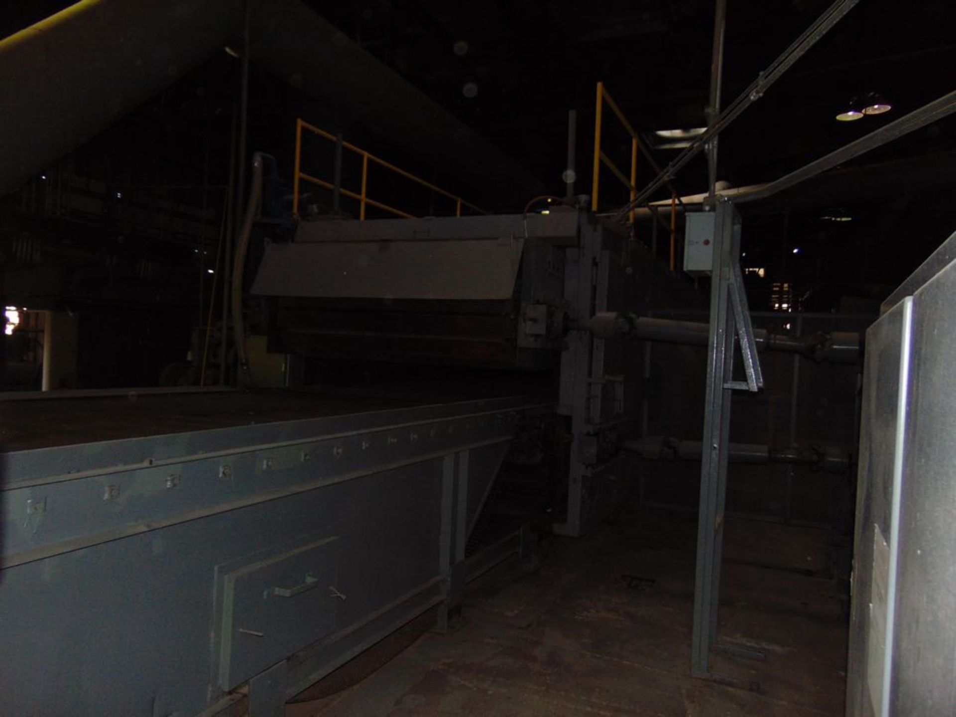 (Lot) Line 1, Consisting of: 10' x 50' Forming Plenum/Accumulation Table, Chain Fed Screw Type - Image 3 of 8
