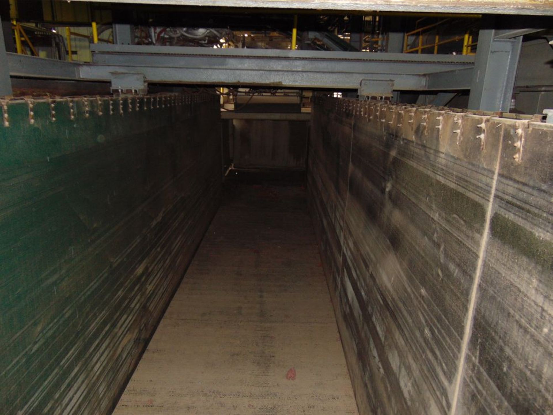 (Lot) Line 1, Consisting of: 10' x 50' Forming Plenum/Accumulation Table, Chain Fed Screw Type - Image 6 of 8