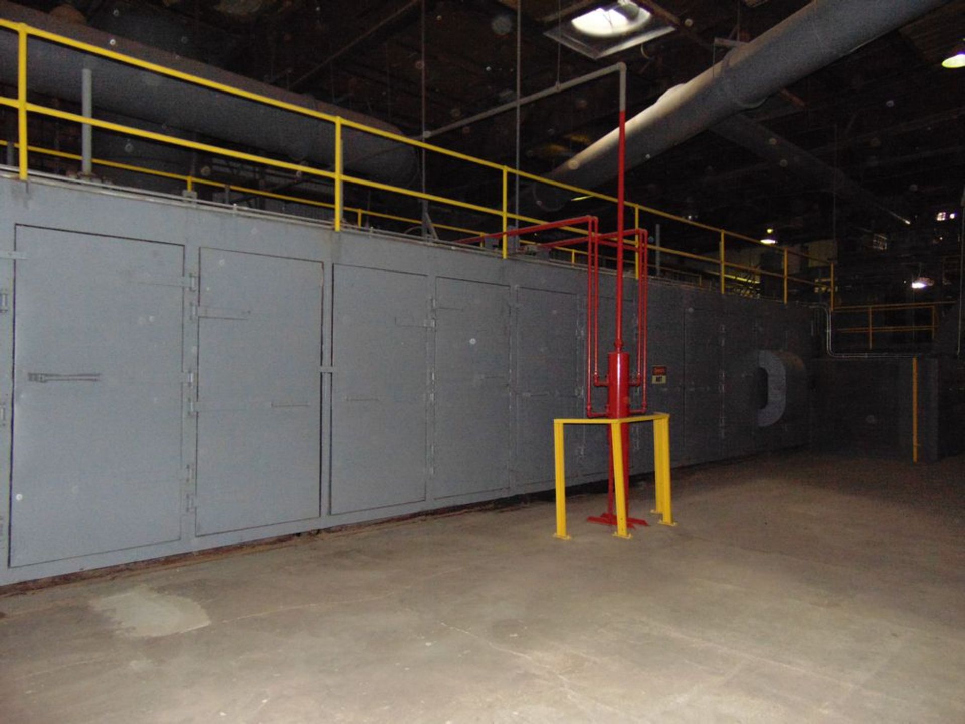 (Lot) Line 1, Consisting of: 10' x 50' Forming Plenum/Accumulation Table, Chain Fed Screw Type - Image 4 of 8