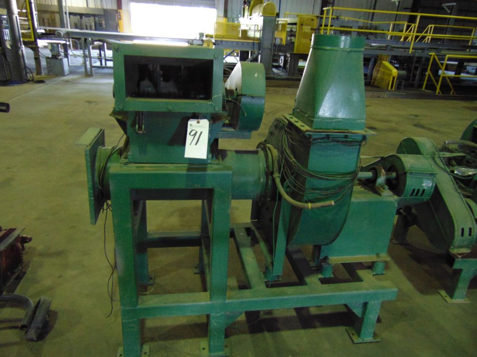 Jacobsen mod. 12-FE, 3hp Hammer Mill S/N 36634