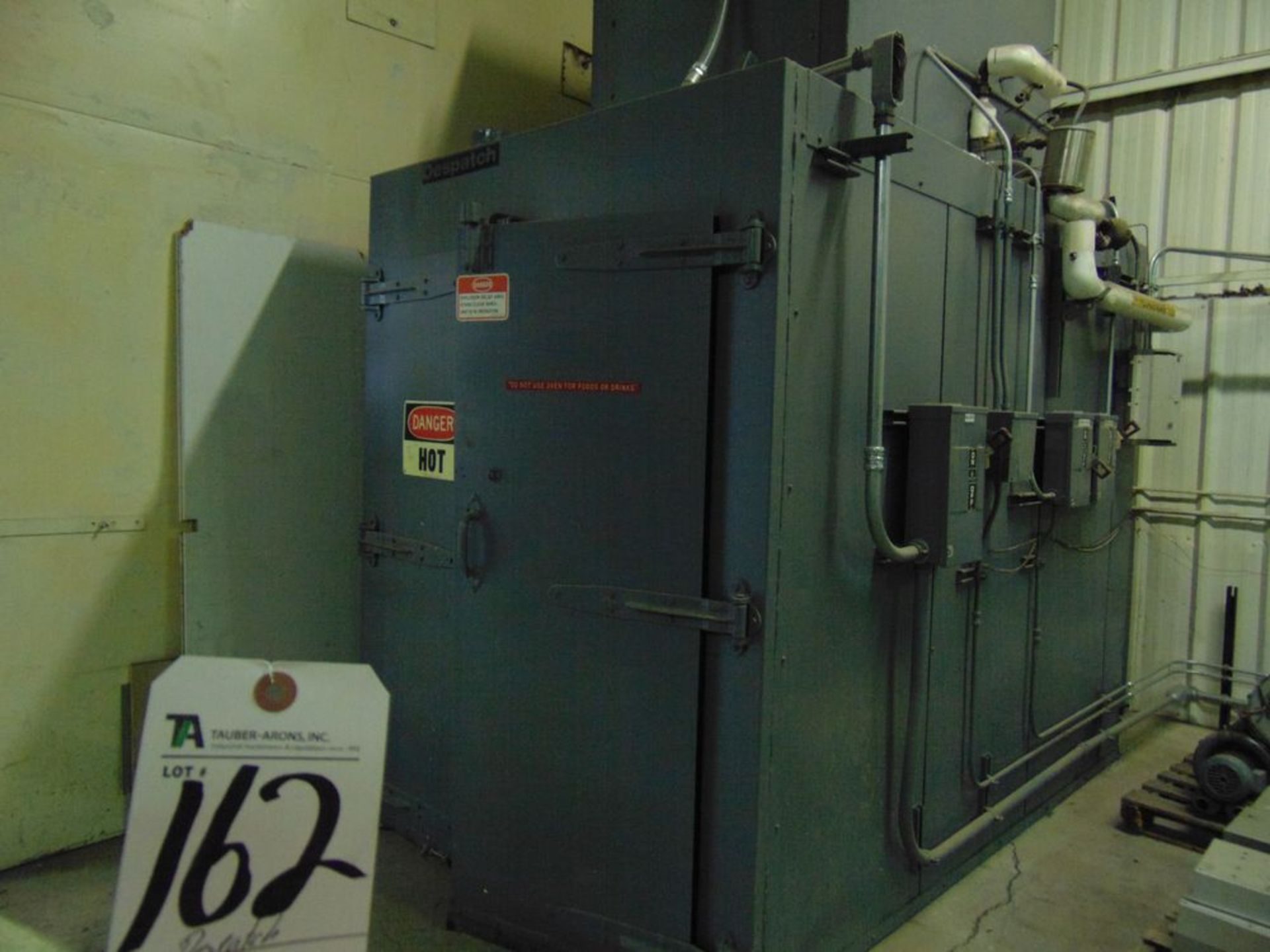 Despatch, Gas-Powered 500° Dbl. Door Curing Oven 6' x 10' x 8'' Tall; S/N 139802