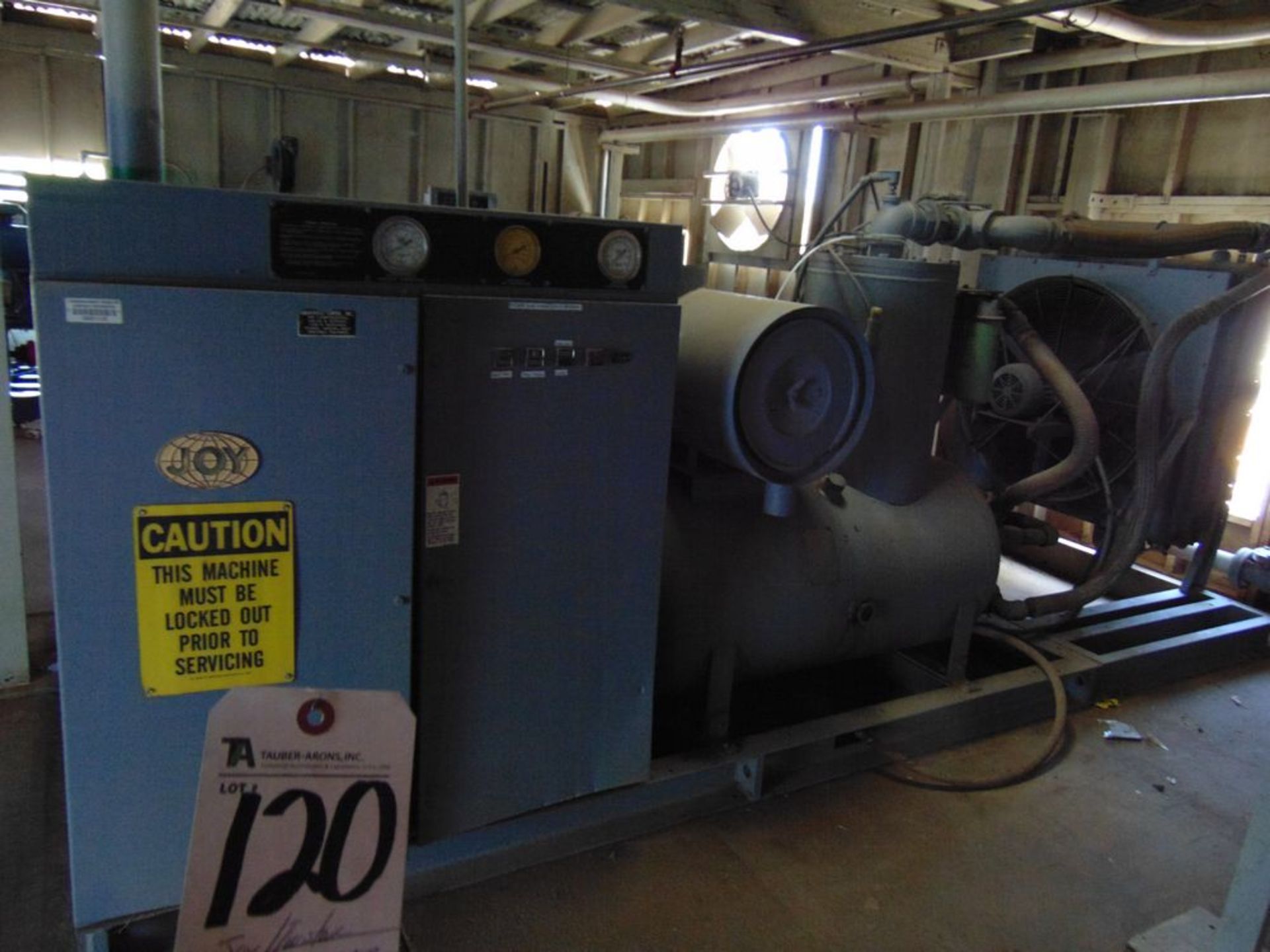 Joy/Twistair mod. TA1025BA243HB, 200hp Rotary Screw Air Compressor; S/N 218152