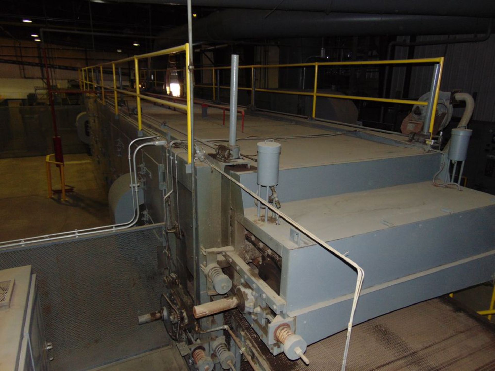 (Lot) Line 1, Consisting of: 10' x 50' Forming Plenum/Accumulation Table, Chain Fed Screw Type - Image 5 of 8