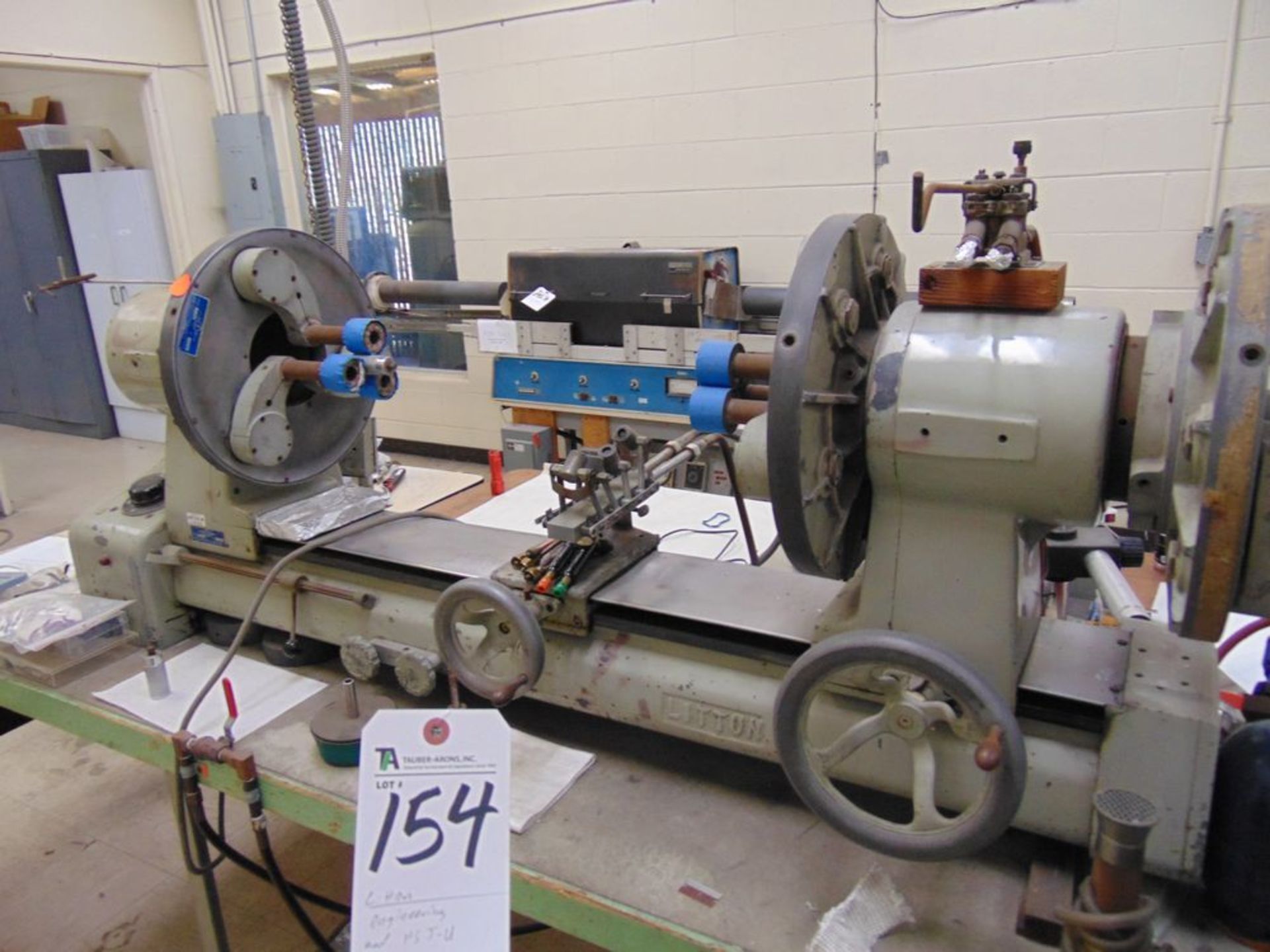 Litton Engineering mod. HSJ-U, Glass Lathe w/ Table