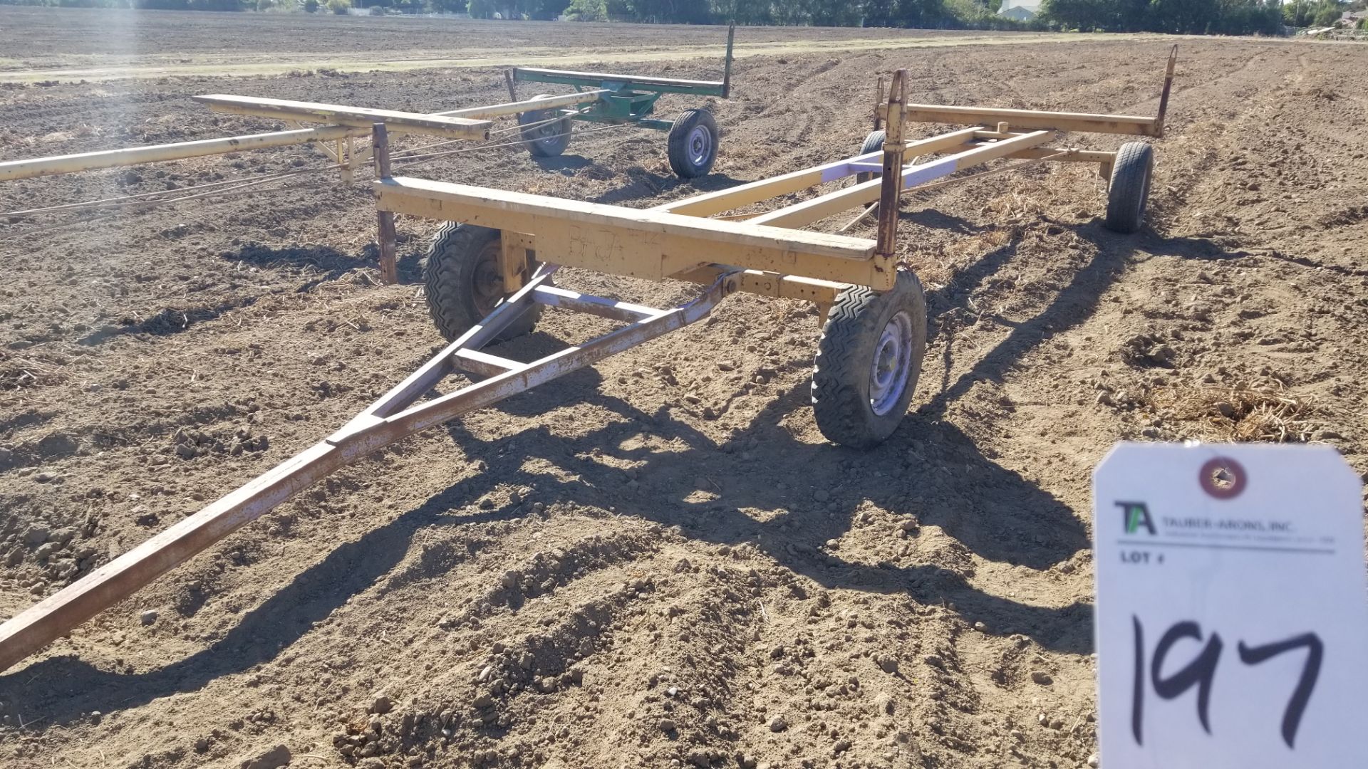 90"W x 245"L Irrigation Pipe Trailer (Located in Camarillo)