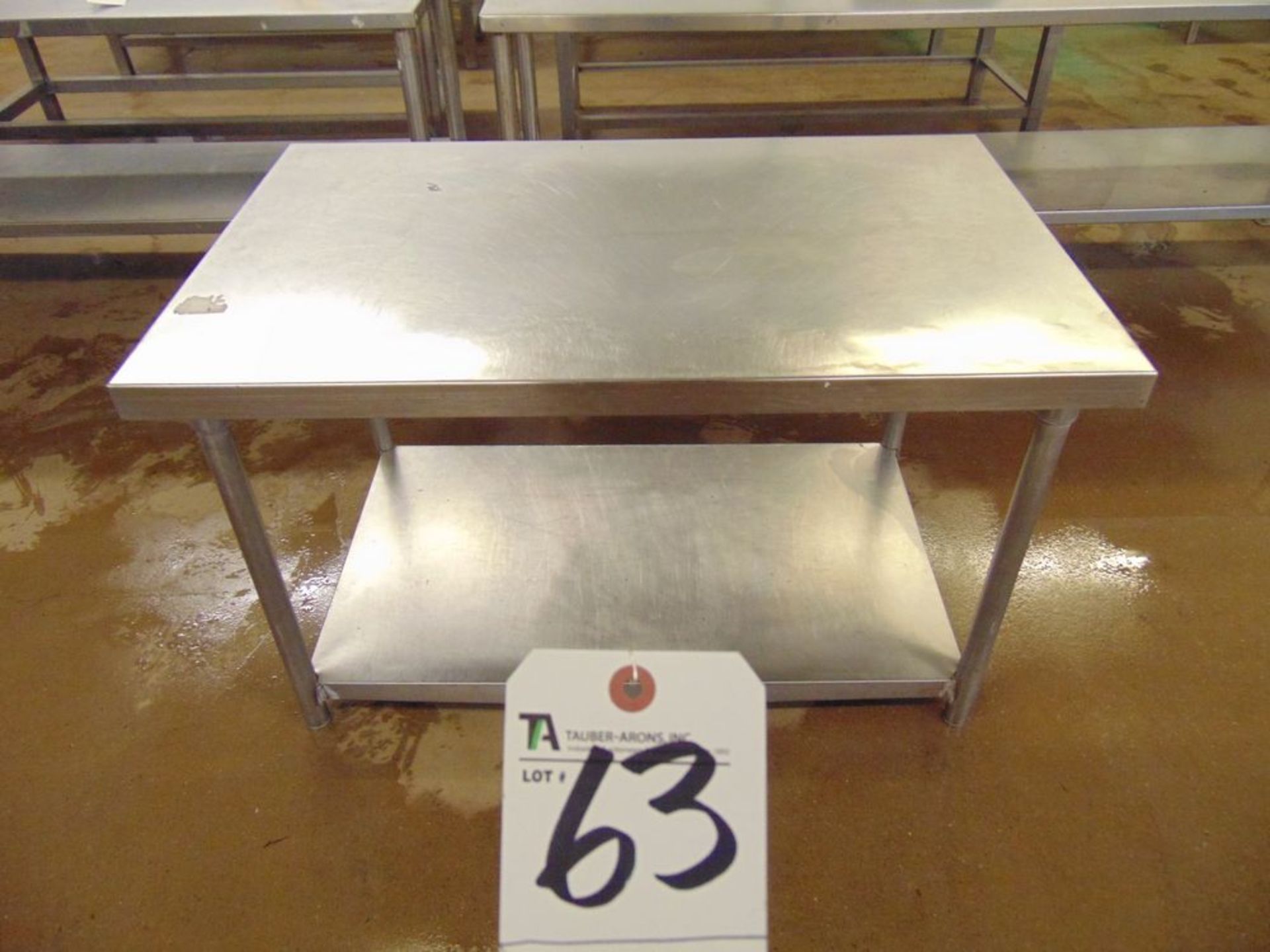 4'L x 30''W S.S. Table