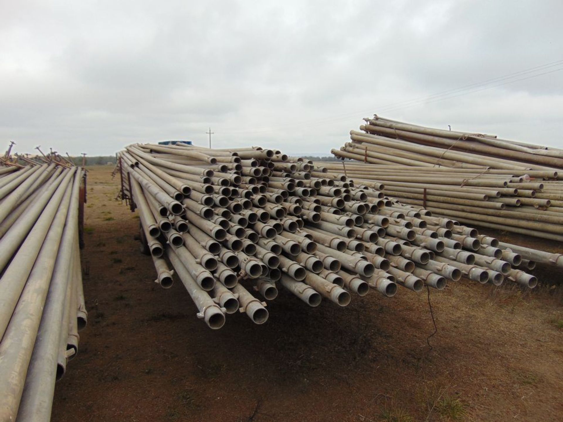 Sec. Approx. 3'' x 30'L Aluminum Irrigation Pipes w/ - Image 2 of 2