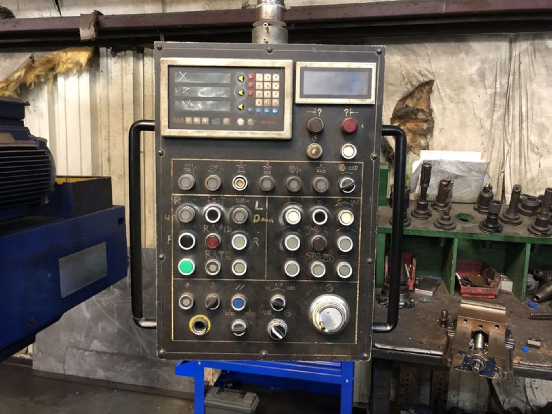 Vanguard TPX611C/3 Horizontal Boring Mill - Image 7 of 13