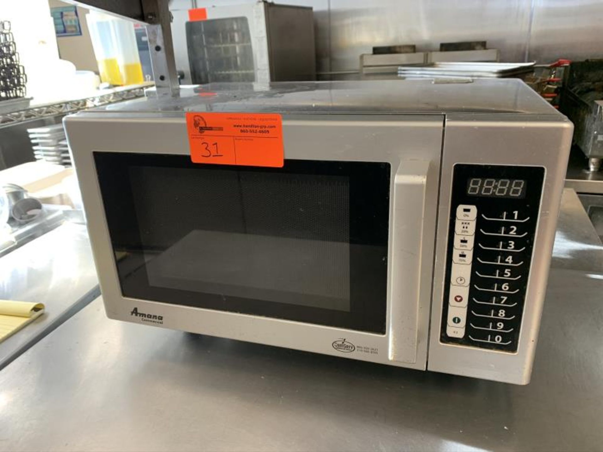 Amana commercial microwave oven, M: RMS10TS