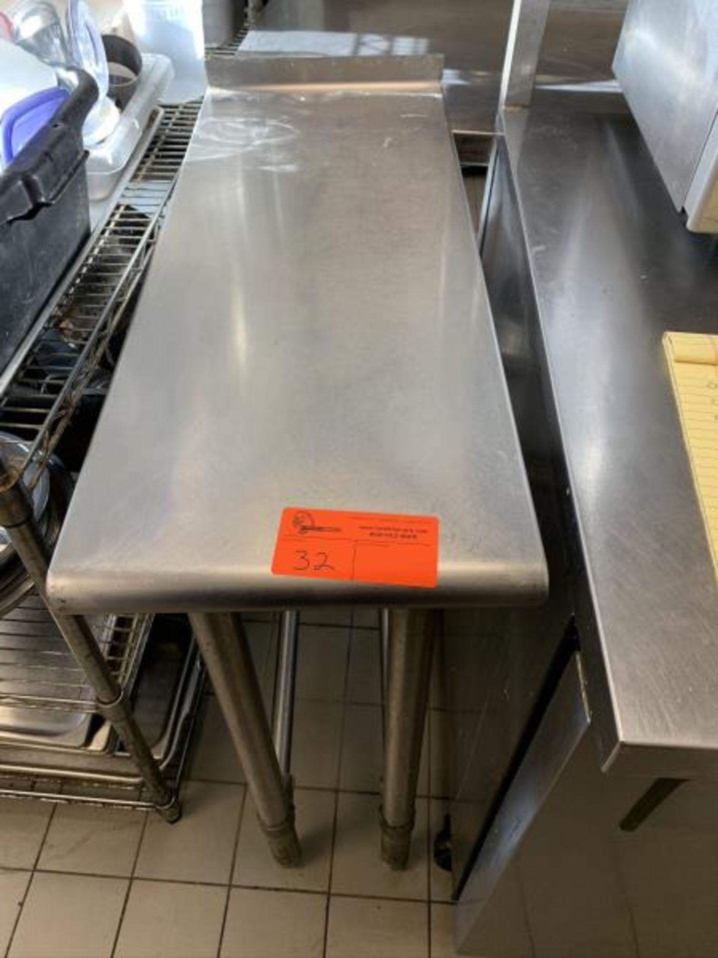 Stainless Steel prep table 12"x30"