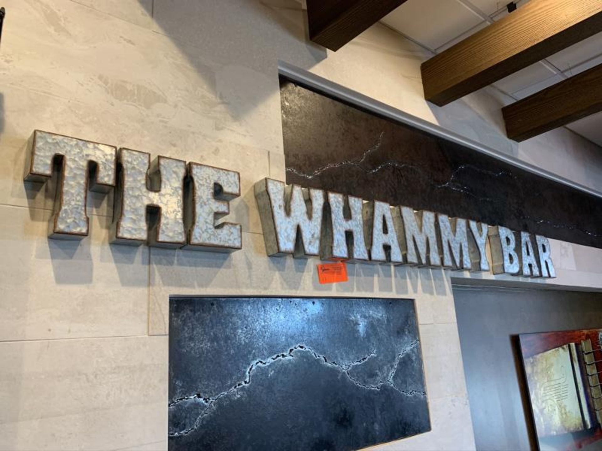 Tin Sign"The Whammy Bar"