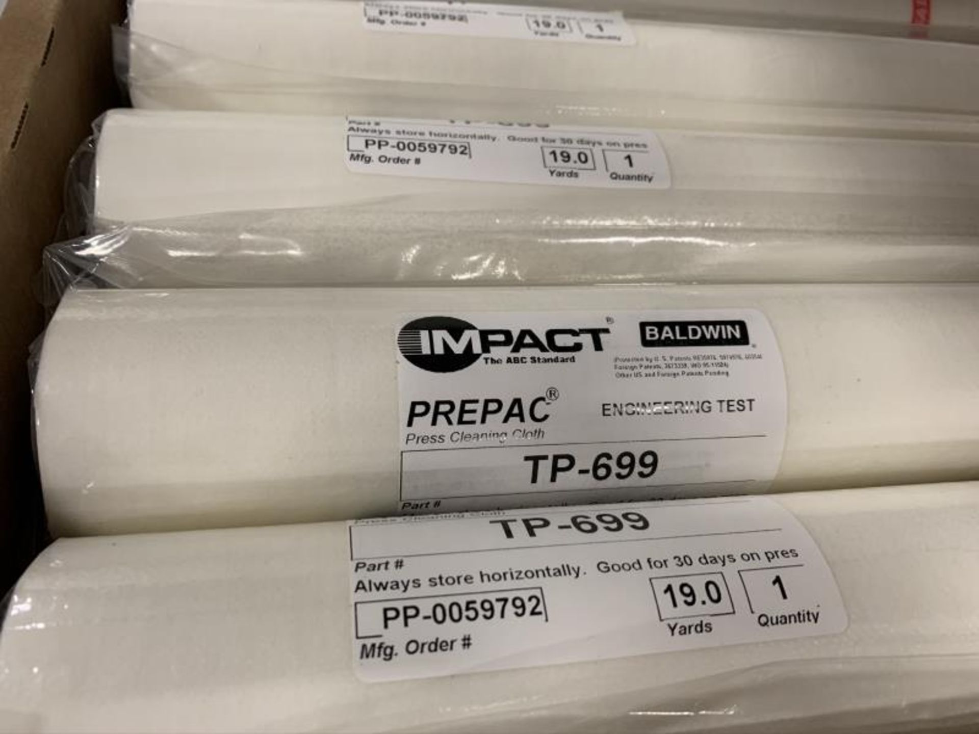 2 Boxes of Impact Press Cleaning Cloth, TP-699 - Image 2 of 3