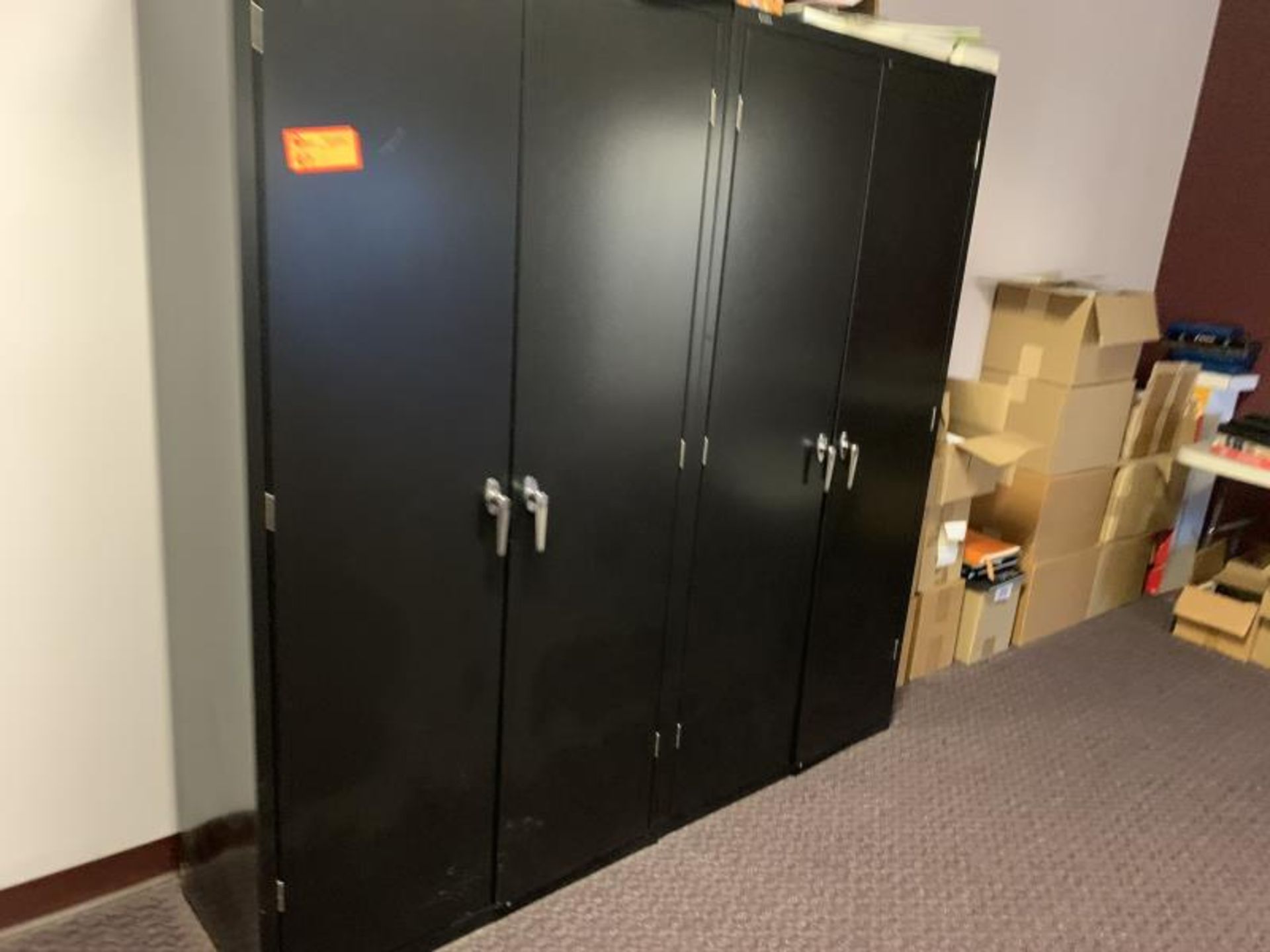 2 Metal Door Cabinets - Image 2 of 2