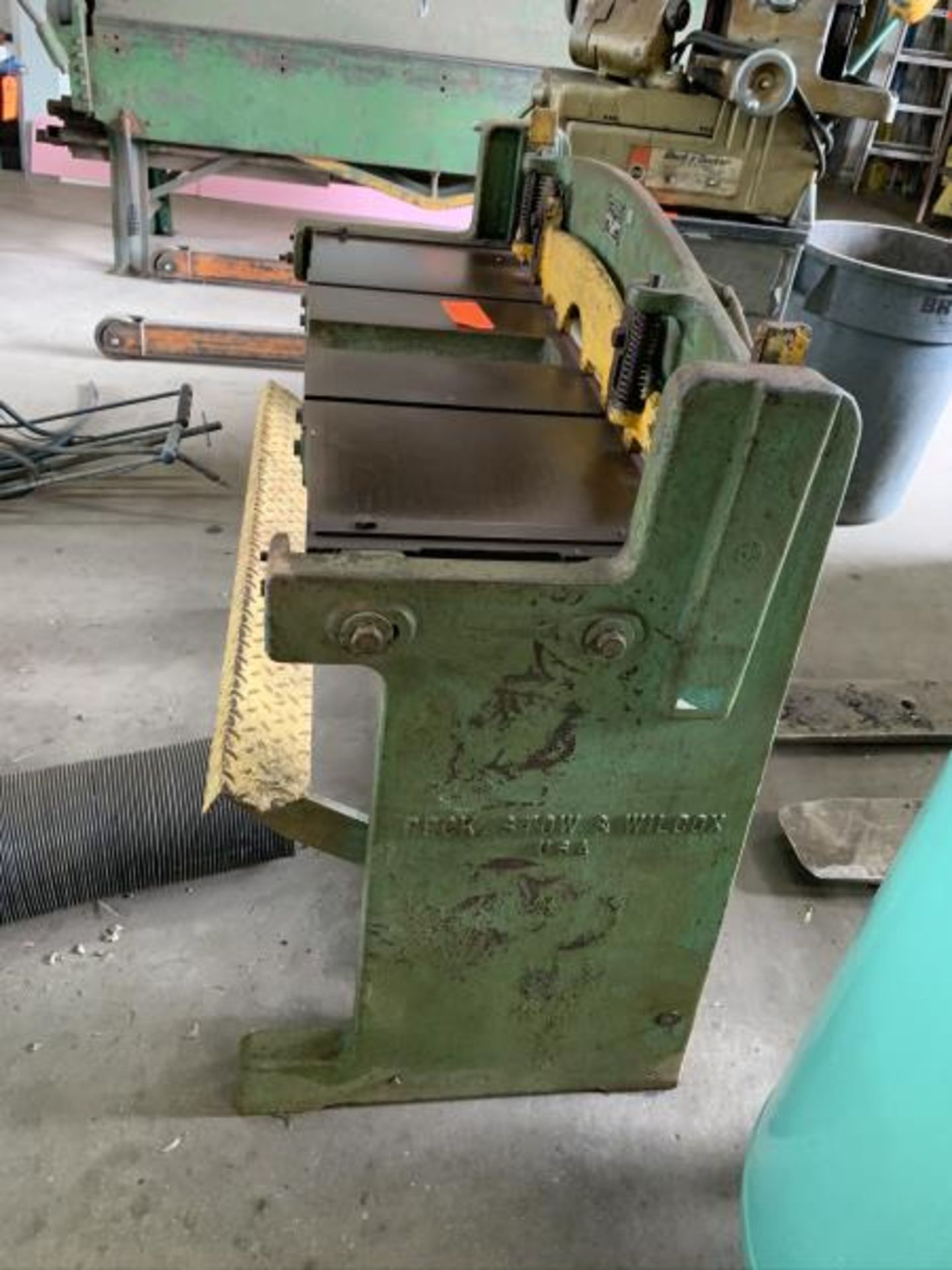 Pexto jump shear 3', M: 137-K, SN: 6/53, capacity 16 soft steel - Image 3 of 5