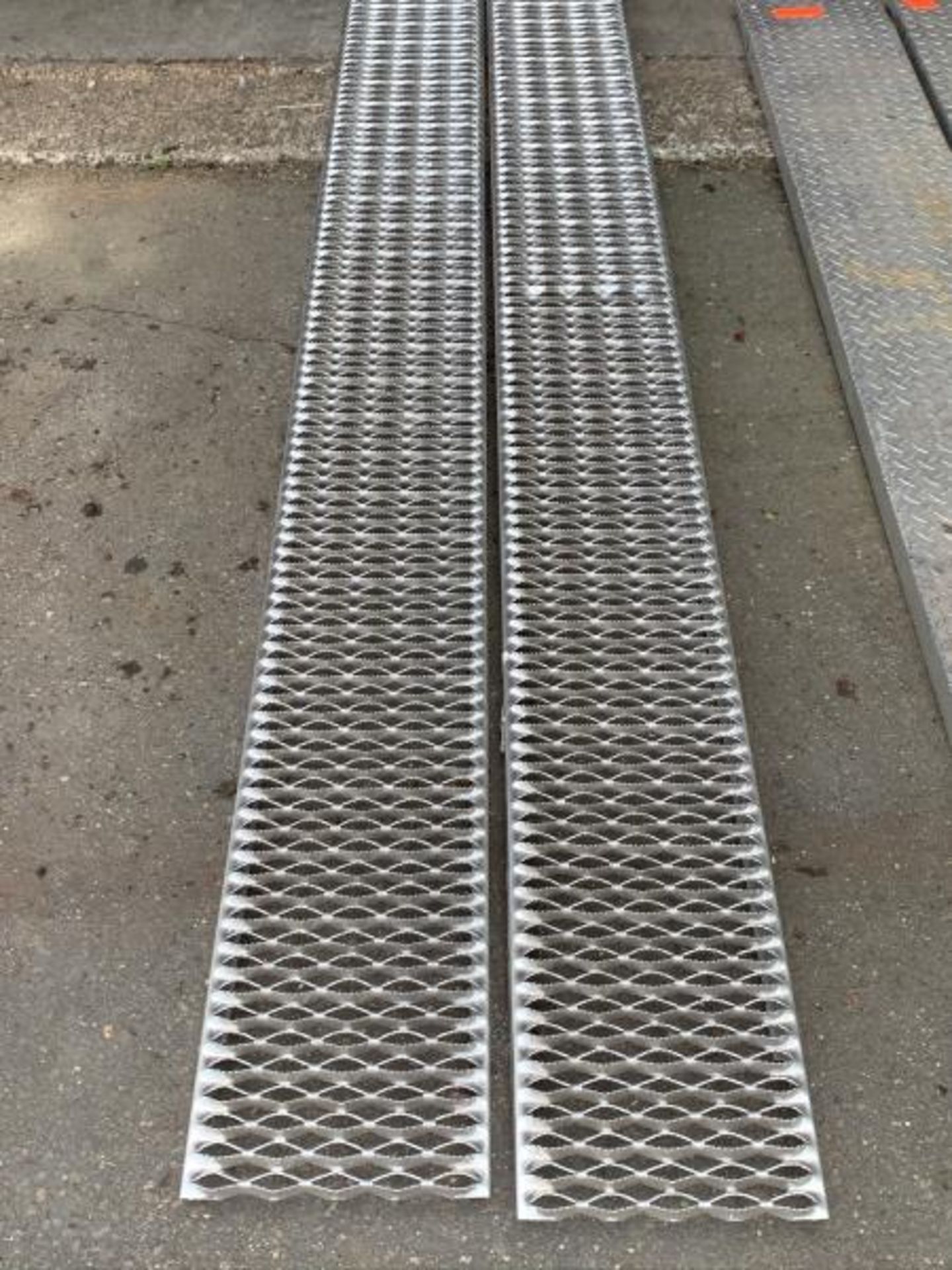 Custom Aluminum Set of Ramps 9'9"x12"wide - Image 2 of 2