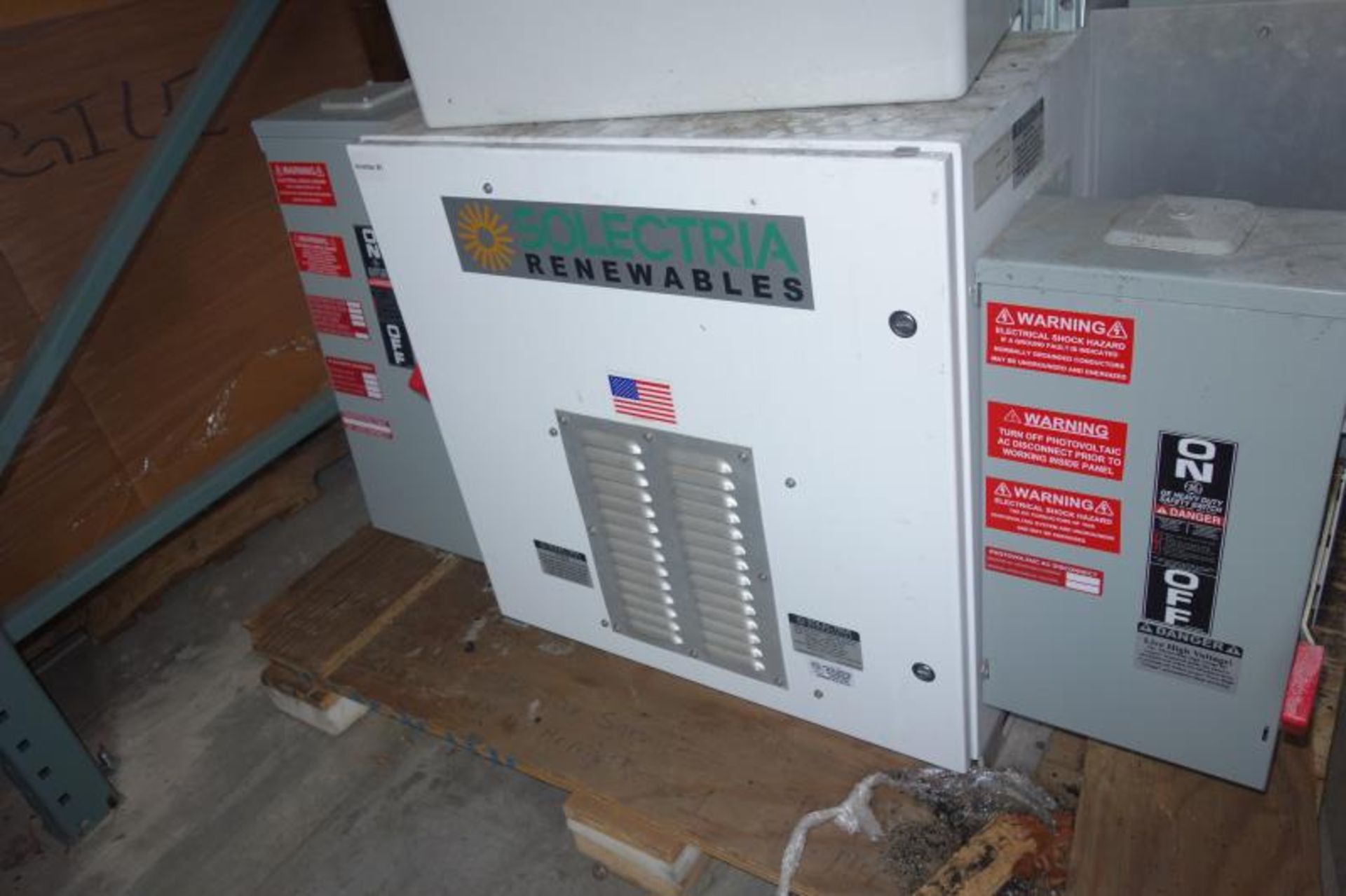 Used Solectria Renewables Rain Proof Grid-Tied Photovoltraic Inverters - Image 6 of 9