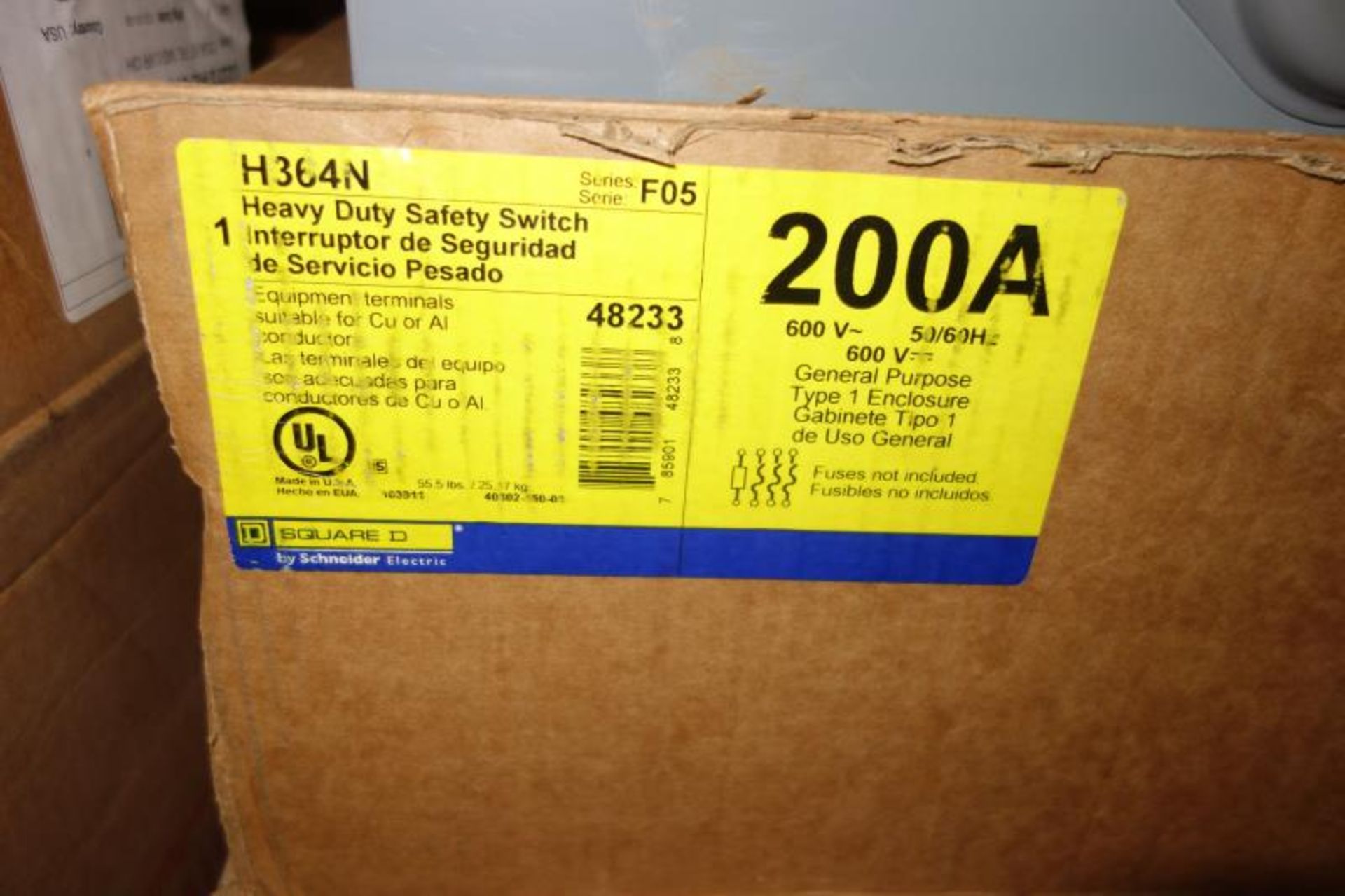 Pallet of Square D 200A Rain Proof Safety Switch Enclosures, MillBank Meter Boxes - Image 4 of 5