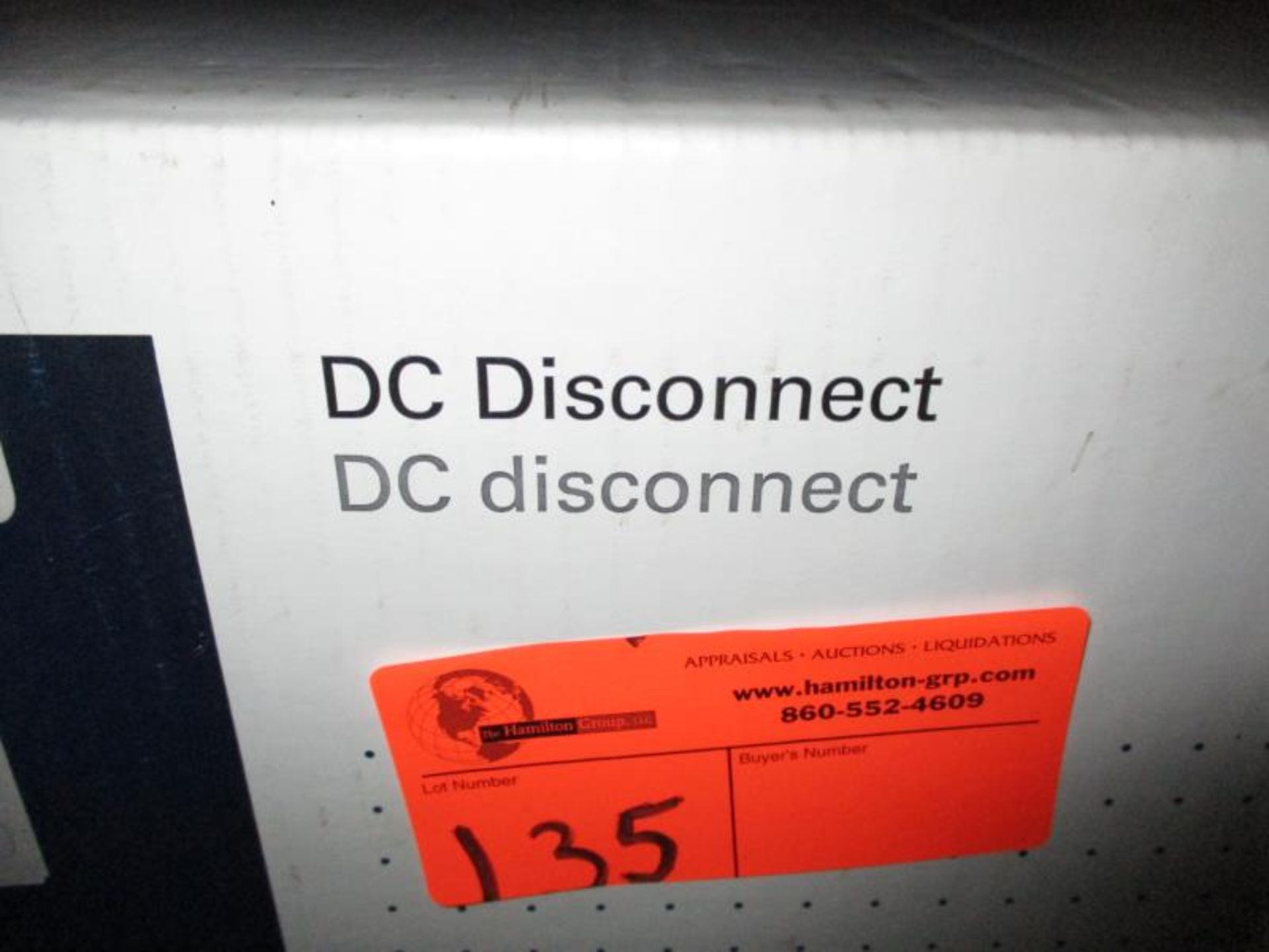 Schuco DC Disconnect Switch, Model: DC=Disconu-21 - Image 2 of 3