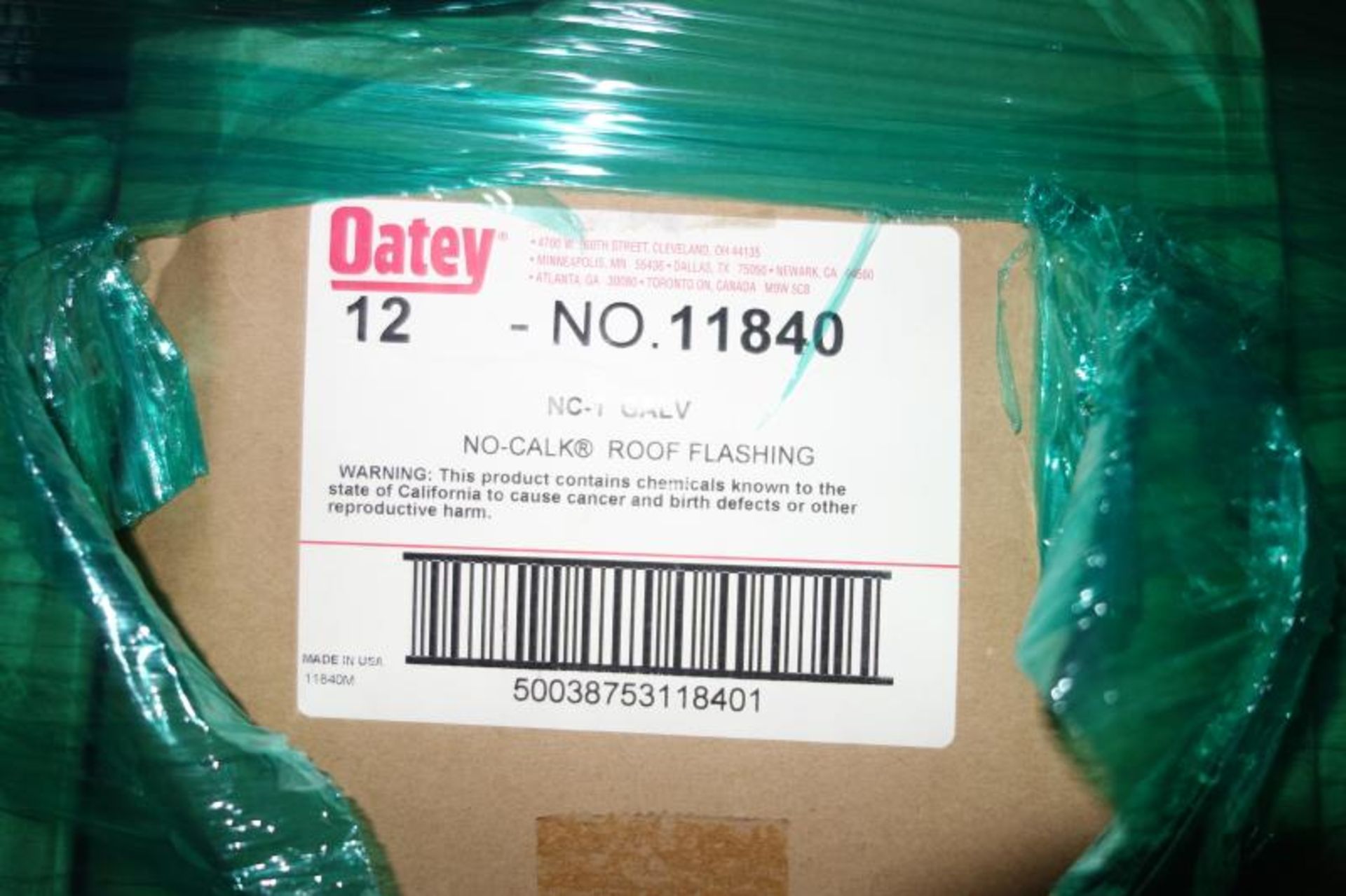 Pallet of Oatley 12 No11840 NC-1 Roof Flashing, (3) Boxes Powergrip Roof Mount System - Image 5 of 6
