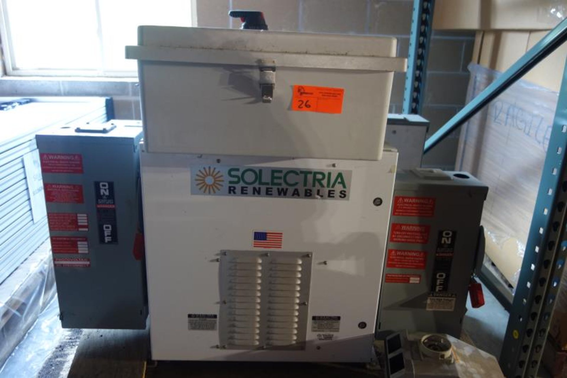 Used Solectria Renewables Rain Proof Grid-Tied Photovoltraic Inverters