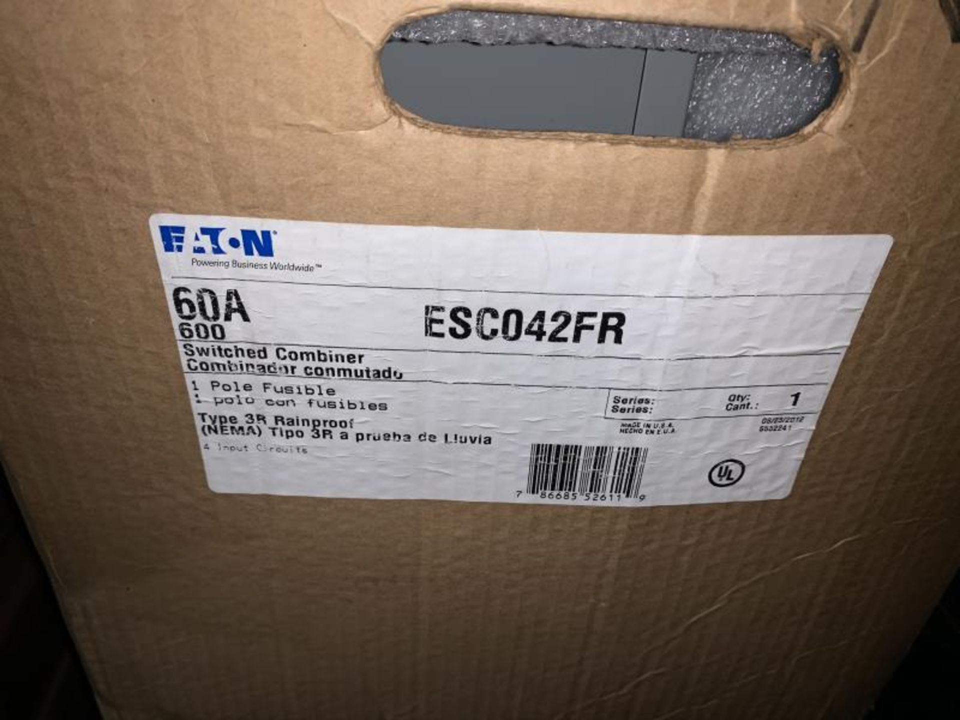 (2) Eaton 60A Rainproof Switched Combiner - Image 2 of 2