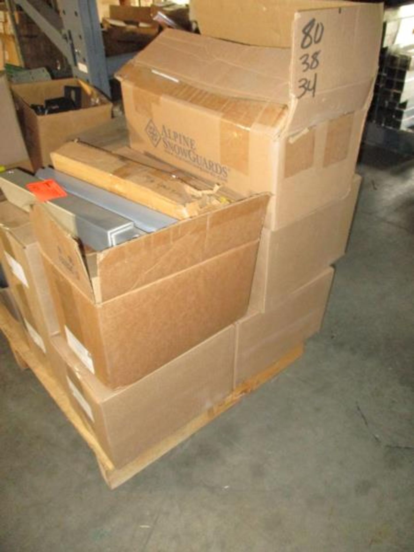 Pallet of Eco Fastening GF1 8x12 Matte Black Flashing & L-101-3 BLK Blank - Image 3 of 7